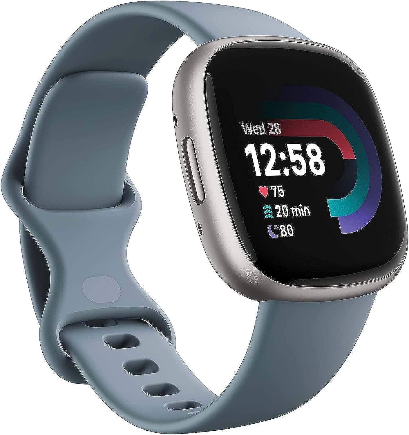 Fitbit Versa 4 Fitness Smartwatch With Daily Readiness, Gps, 24/7 Heart Rate, 40+ Exercise Modes, Sleep Tracking And More, One S