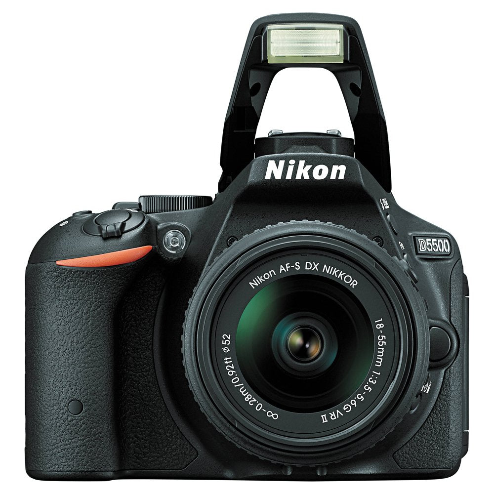Nikon D5500 Dx-Format Digital Slr Dual Lens Kit W/ - Nikon Af-P Dx Nikkor 18-55Mm F/3.5-5.6G Vr & Nikon Af-P Dx Nikkor 70-300Mm