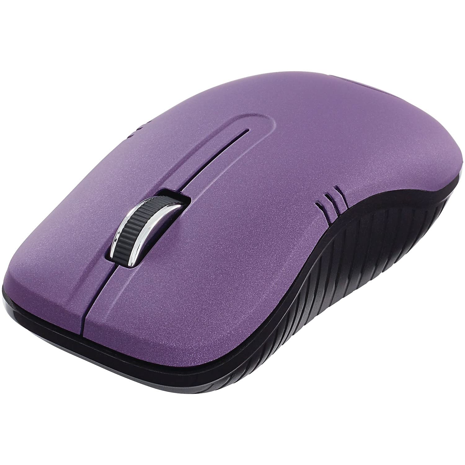 Verbatim Wireless Notebook Optical Mouse, Commuter Series - Purple,Matte Purple