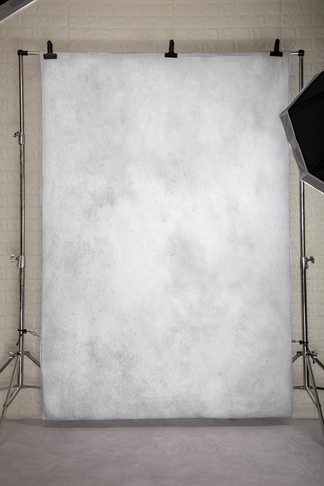 Kate 6.5X6.5Ft Light Grey Backdrops Grey White Video Backdrop Abstract Photography Backdrops Portrait Backgrounds Microfiber Gre