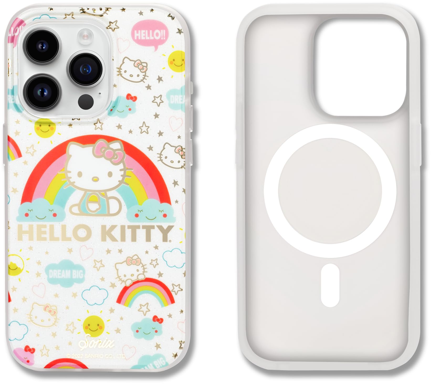 Sonix Case For Iphone 15 Pro | Compatible With Magsafe | 10Ft Drop Tested | Hello Kitty Cosmic
