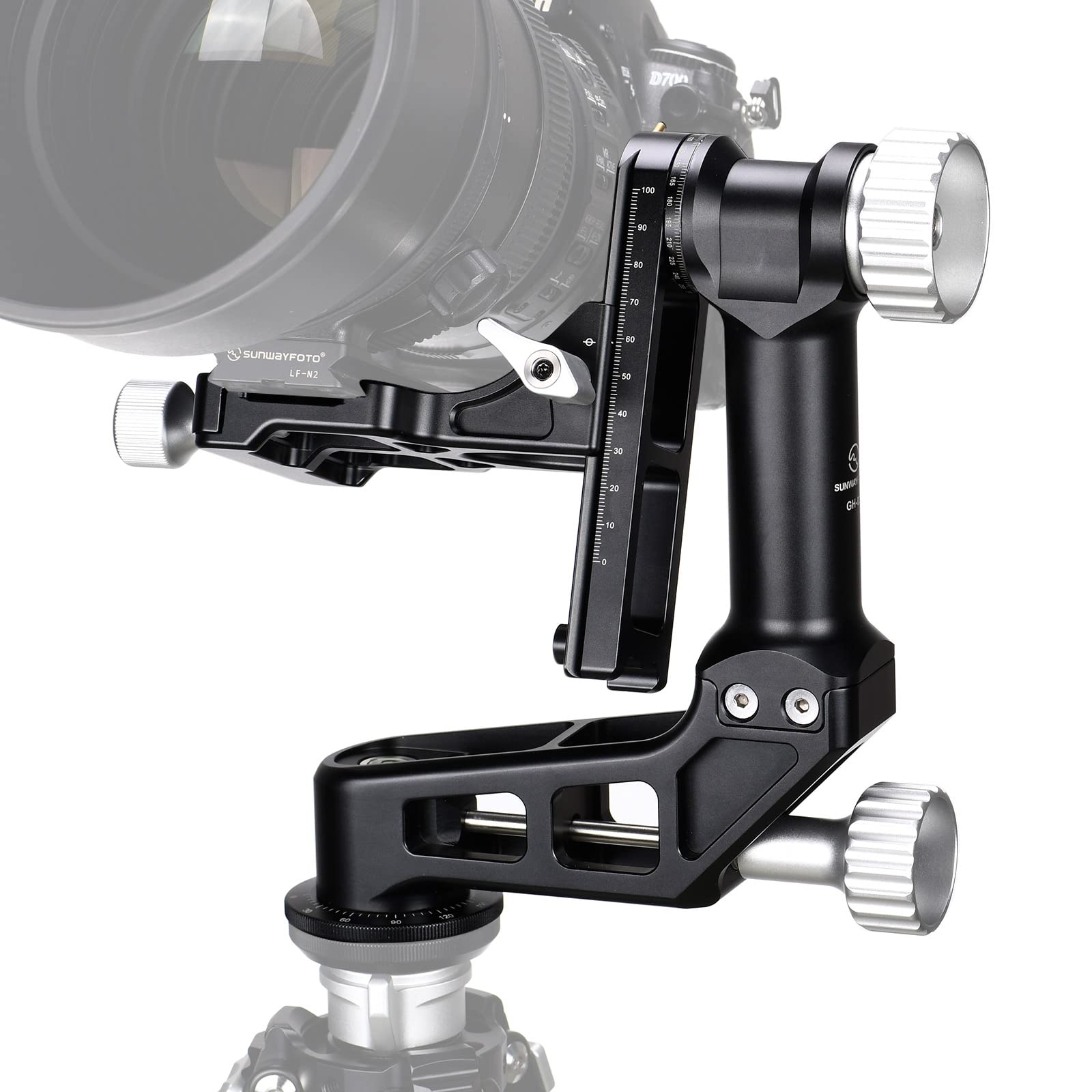 Sunwayfoto Gh 02 Gimbal Head Aluminum Load 66 Lbs(30 Kgs