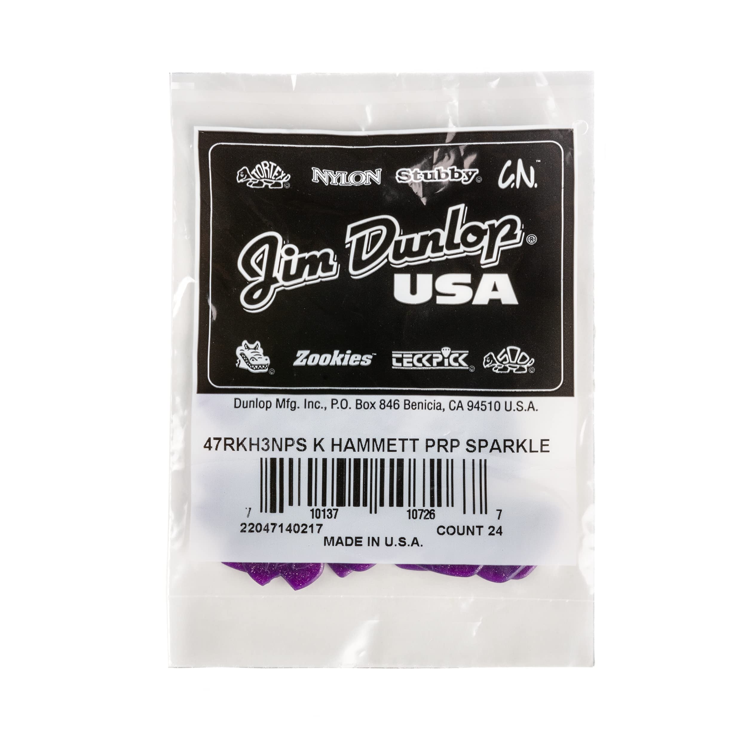 Dunlop Kirk Hammett Signature Jazz Iii Guitar Picks