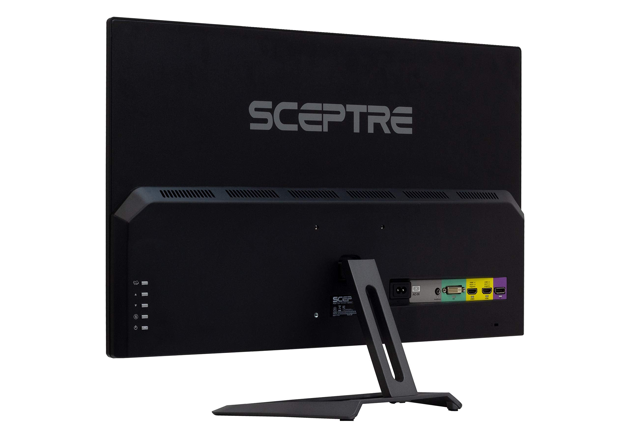 Sceptre Ips 27'' 4K Uhd Led Monitor Up To 75Hz Displayport Hdmi Dvi Build In Speakers, Frameless Machine Black 2020 (U279W 4000R