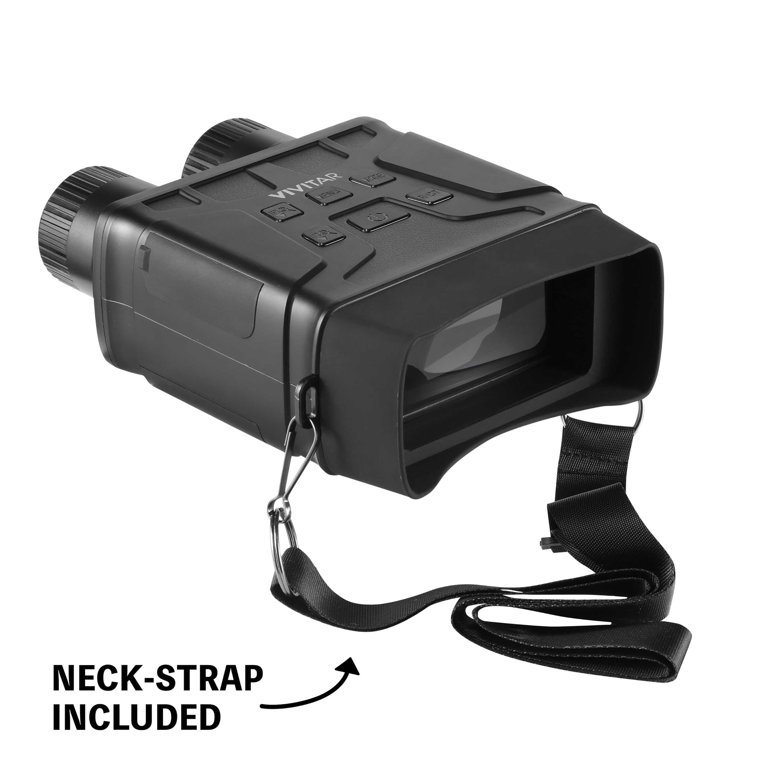 Vivitar Night Vision Binoculars Camera, 4X Optical Magnification, 2.7'' Full High Definition Lcd Display, 300M/ 985Ft Infrared D