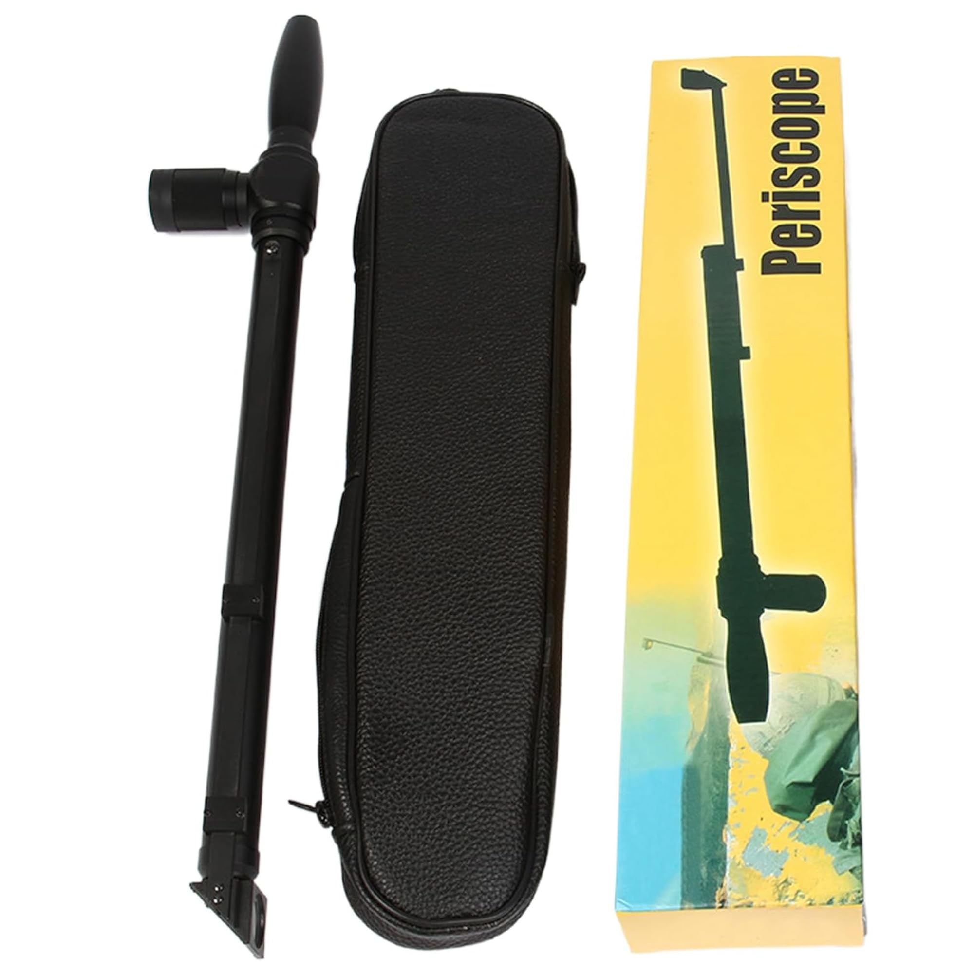 Portable Periscope HD Monocular Telescope: Adjustable 17 to 27 Weatherproof Periscope, 5X Magnification Observation Telescope fo