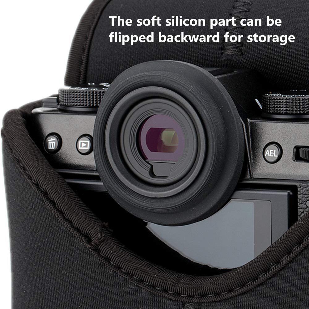 Soft Silicon Camera Viewfinder Eyecup Eyepiece Eyeshade For Fujifilm Fuji X T30Ii X T30 Ii X T20 X T10 Eye Cup Protector Cushion