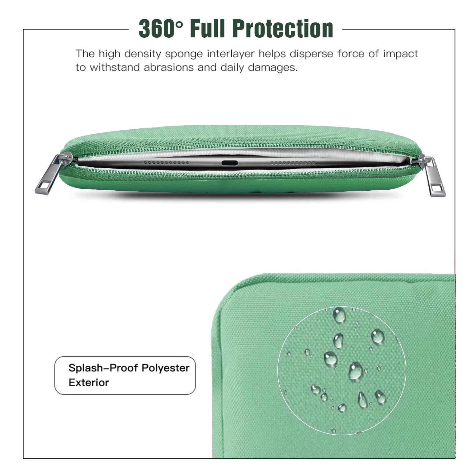 Timovo 9 11'' Tablet Sleeve For Ipad 10.2 2021 2019,Ipad 10Th 2022,Ipad Air 5/4,Ipad Air 11 Inch 2024,Ipad Pro 11 Inch 2024,Gala