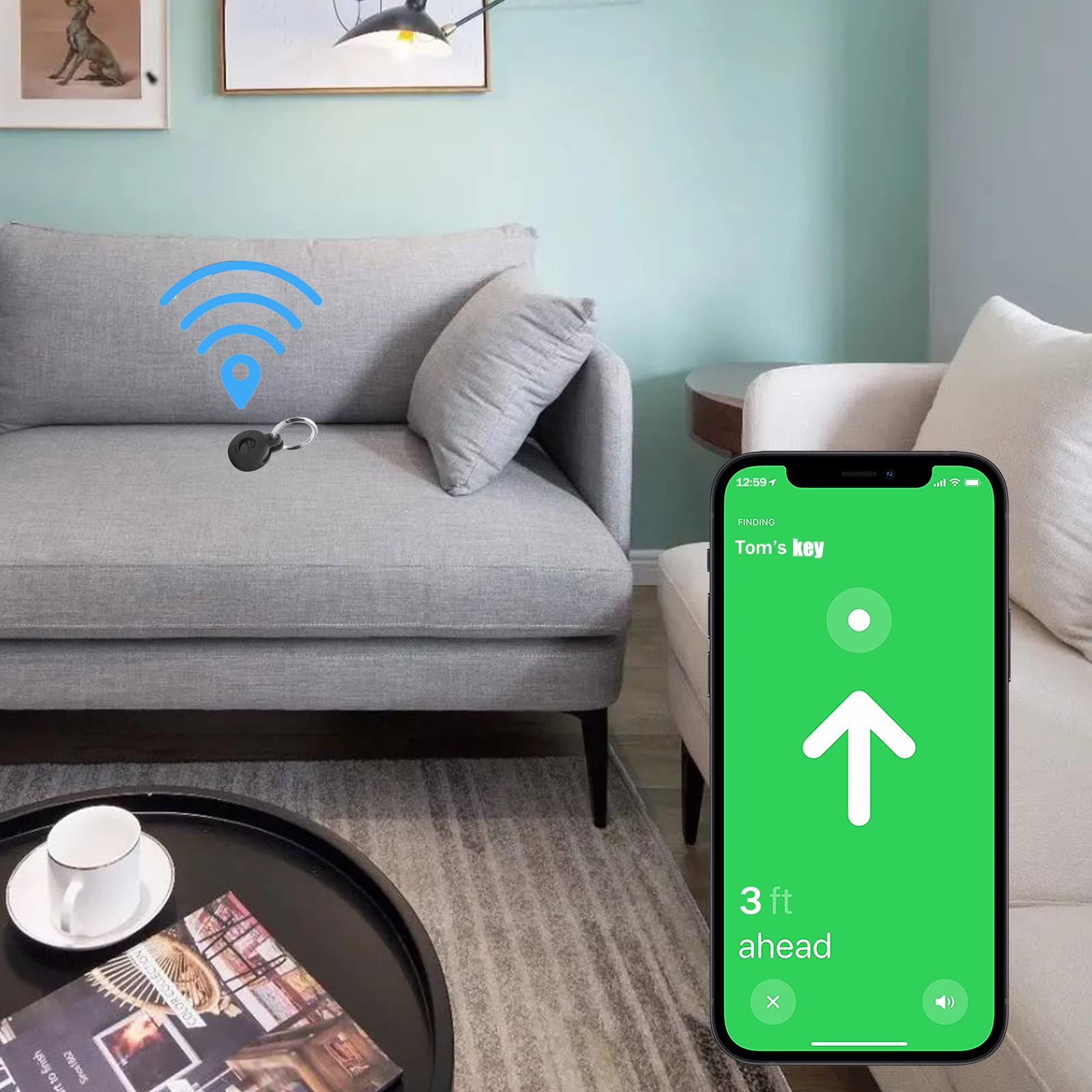 Compatible For Tile Sticker Keychain Holder,(Glow In The Dark) Slicone Sticker 2022 Tracker Case Cover For Tile Sticker Pet Coll