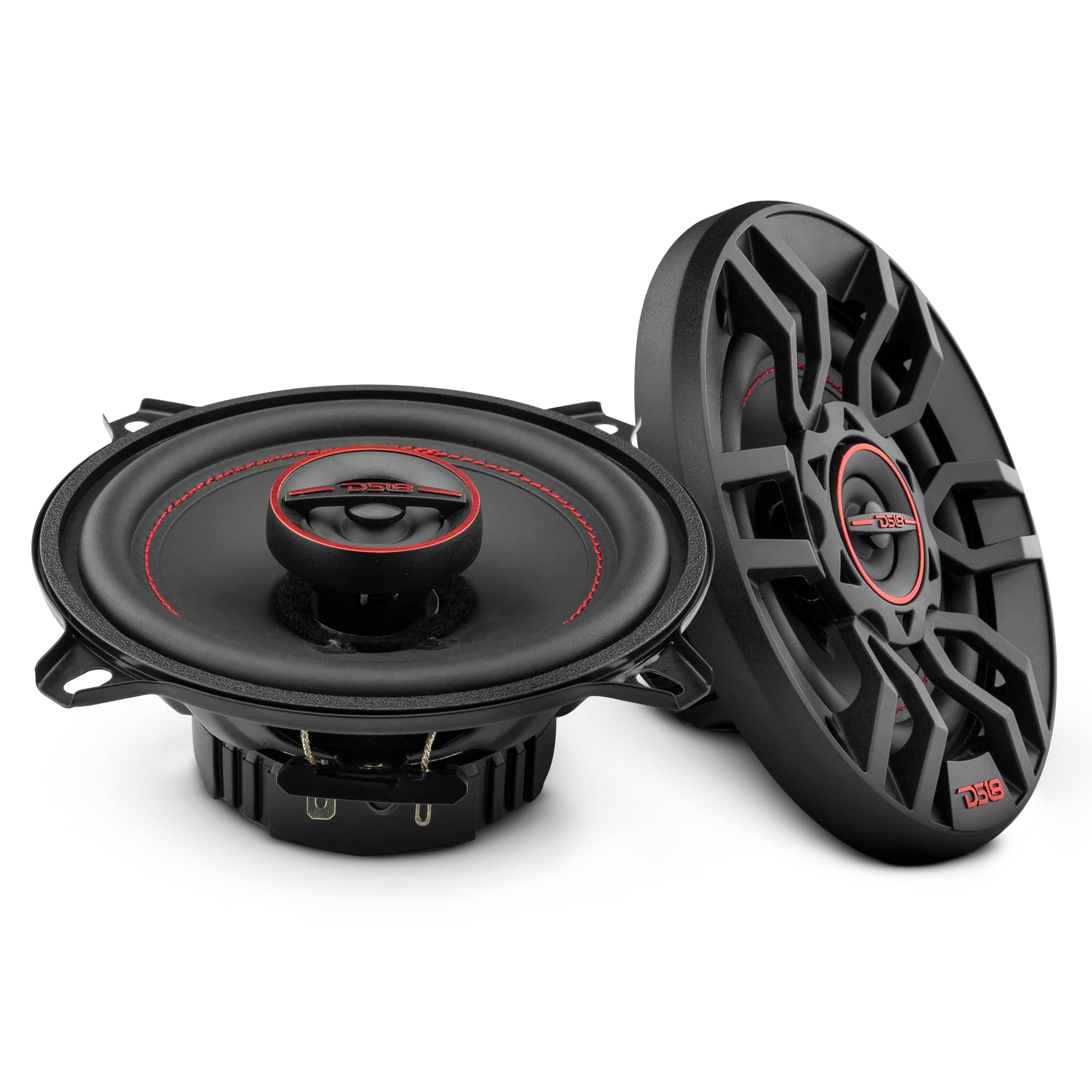 DS18 G5.25Xi GEN-X Car Audio 5.25 2-Way Coaxial Speakers 135 Watts Max 4-Ohm - 5.25 inches Full Range Speakers with Dome Tweeter