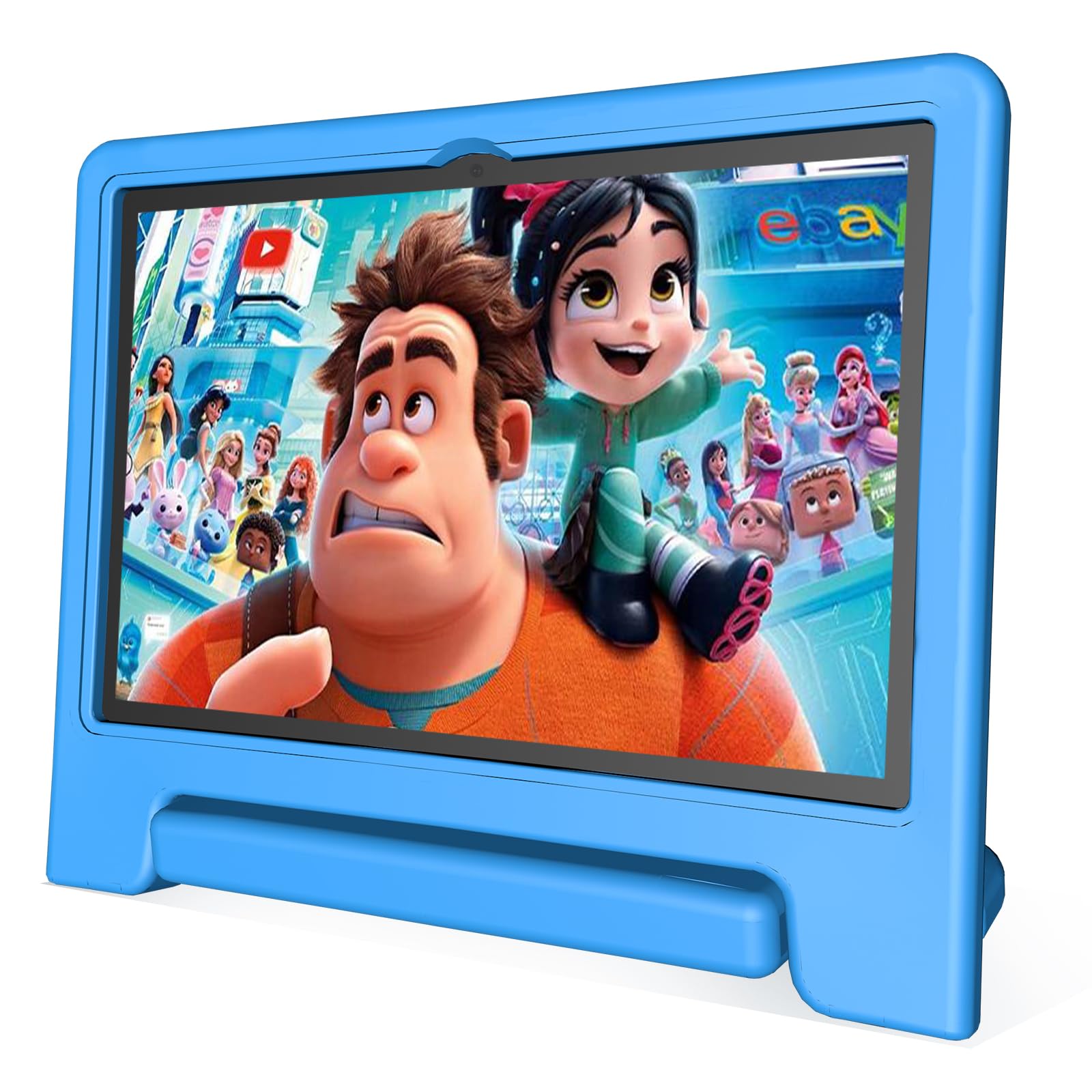 JREN Tablet for Kids|10 Inch Kids Tablet Android 14|Octa-core|64GB|WiFi |Bluetooth|Parental Control|Children Content|Children To