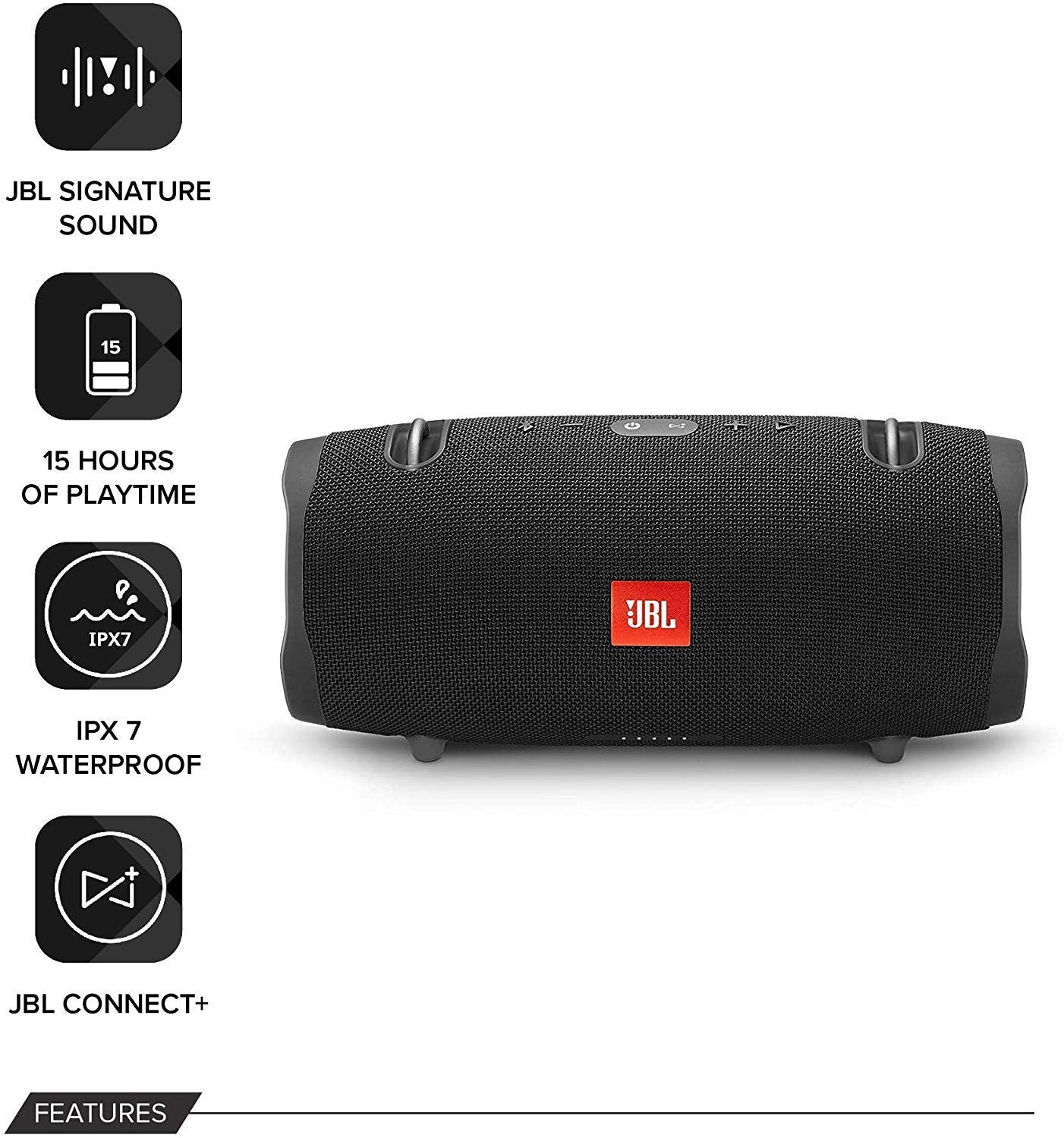 Jbl Xtreme 2 Portable Wireless Bluetooth Speakers   Pair (Black)