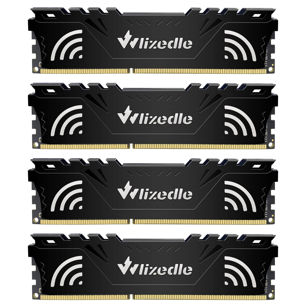 Ddr3 Ram 32Gb Kit (4X8Gb) 1600Mhz Cl11 Dimm Wlizedle Desktop Memory Pc3 12800 240 Pin 1.5V 2Rx8 Dual Rank Channel Non Ecc Unbuff