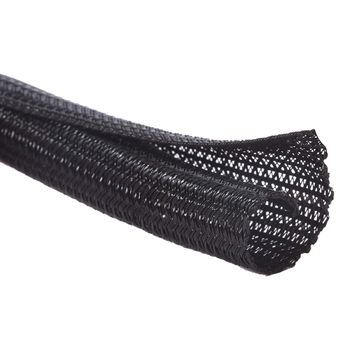 Alex Tech 25Ft   14 Inch Cable Protector Wire Loom Tubing Sleeve Split Sleeving For Usb Power Cord Audio Video Cable   Protect C