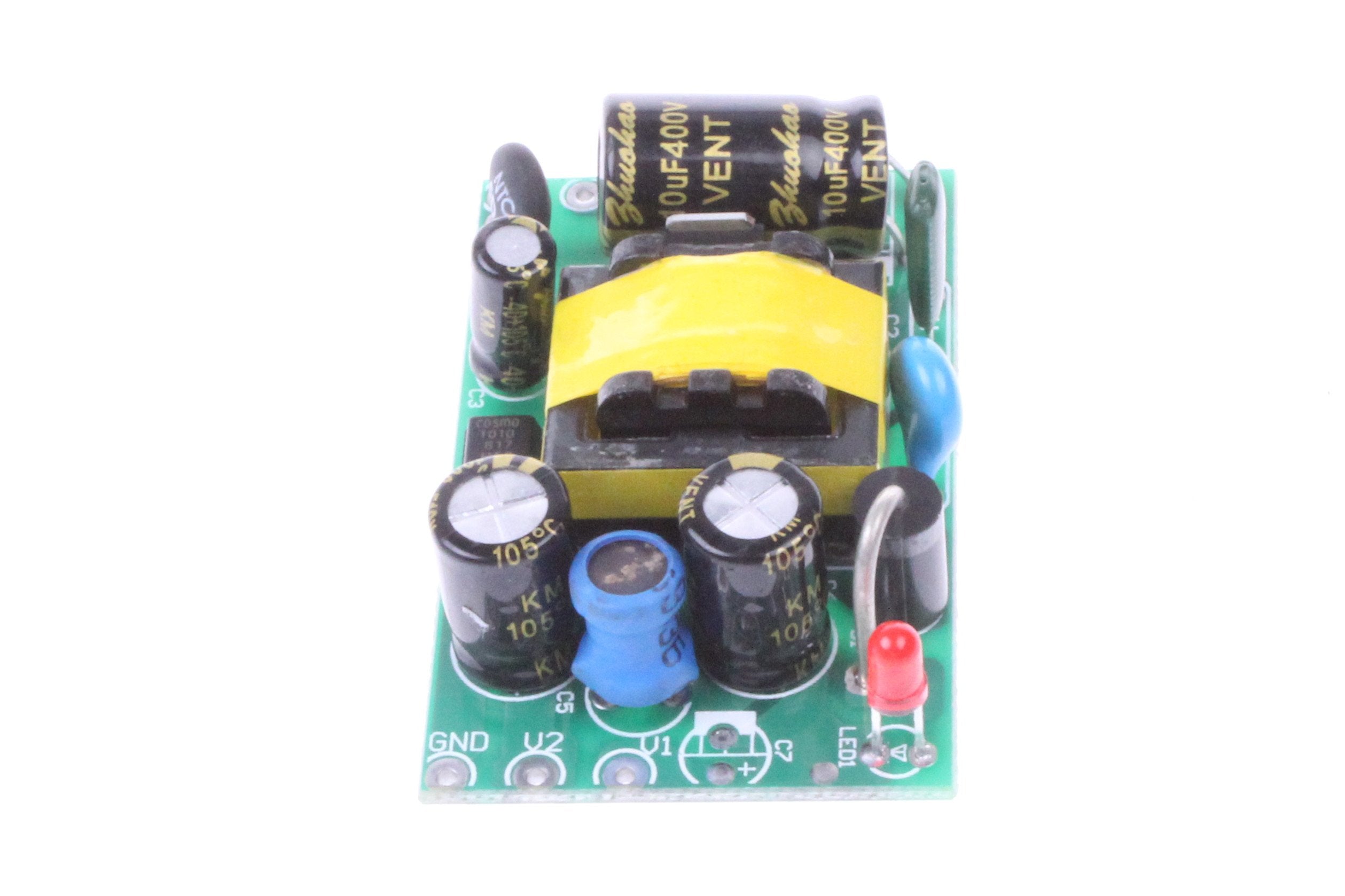 Noyito Ac To Dc Precision Buck Power Supply Module Ac 120V 100V 264V To 5V 1.5A 1500Ma Isolated Step Down Dc Module (5V 1.5A) Gr