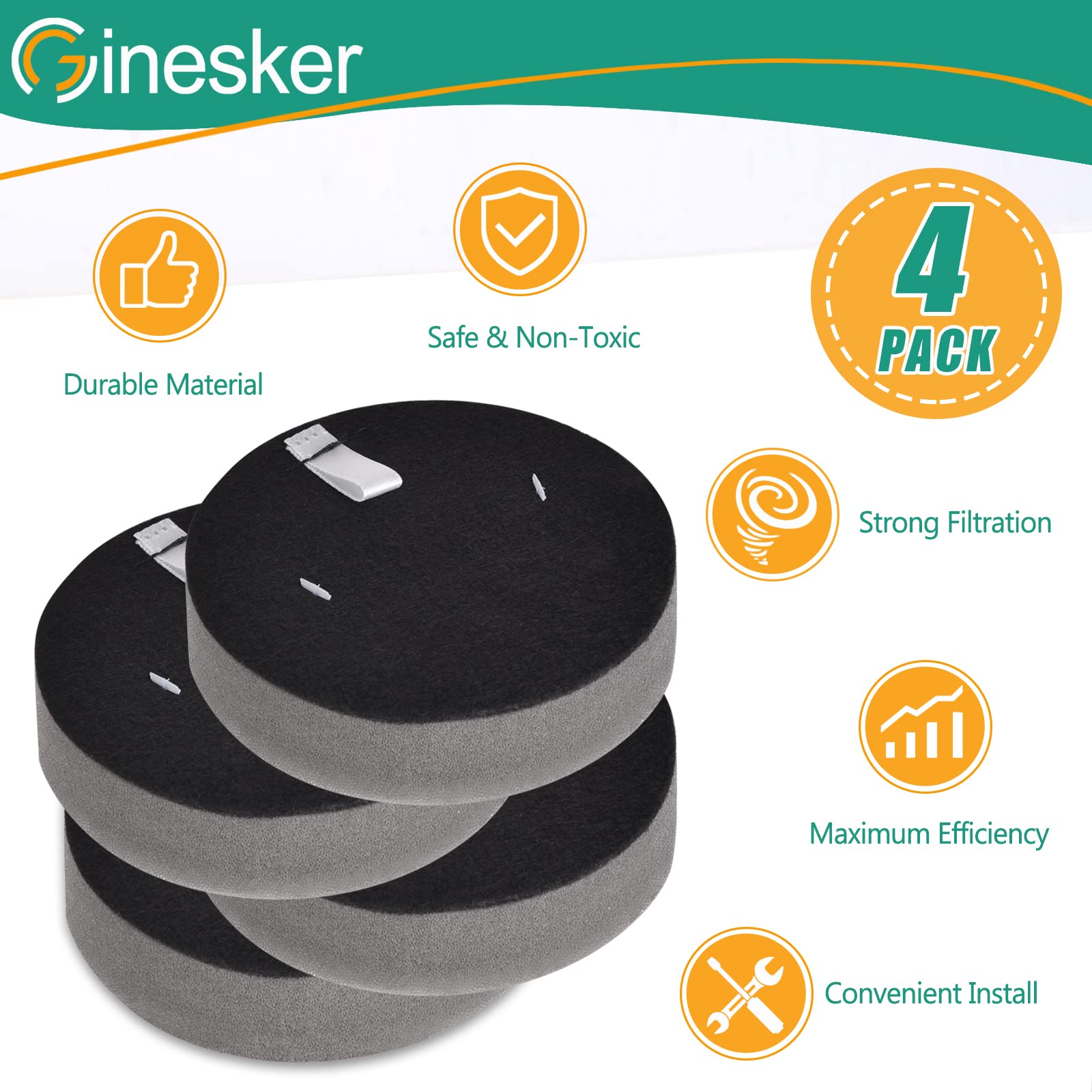 3070 Filter Replacement For Bissell Cleanview Pet Slim 3080 2831 3339 2903 2921 Pet Hair 2897 4 Pack Filter For Bissell Poweredg