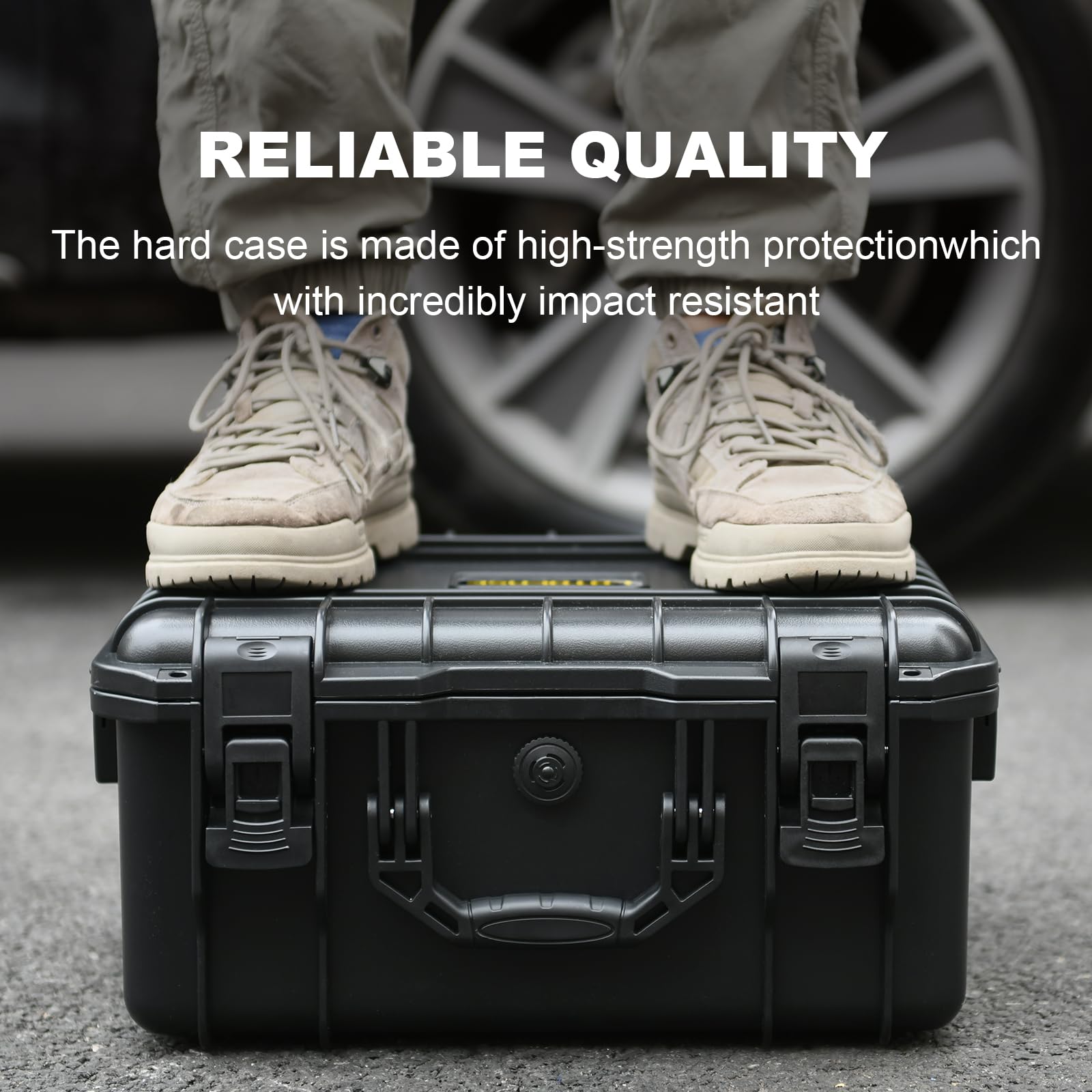 Air Compressor Waterproof Hard Case Compatible With Milwaukee M18 Inflator 2848 20, Air Pump Carrying Bag For Milwaukee Tools, S