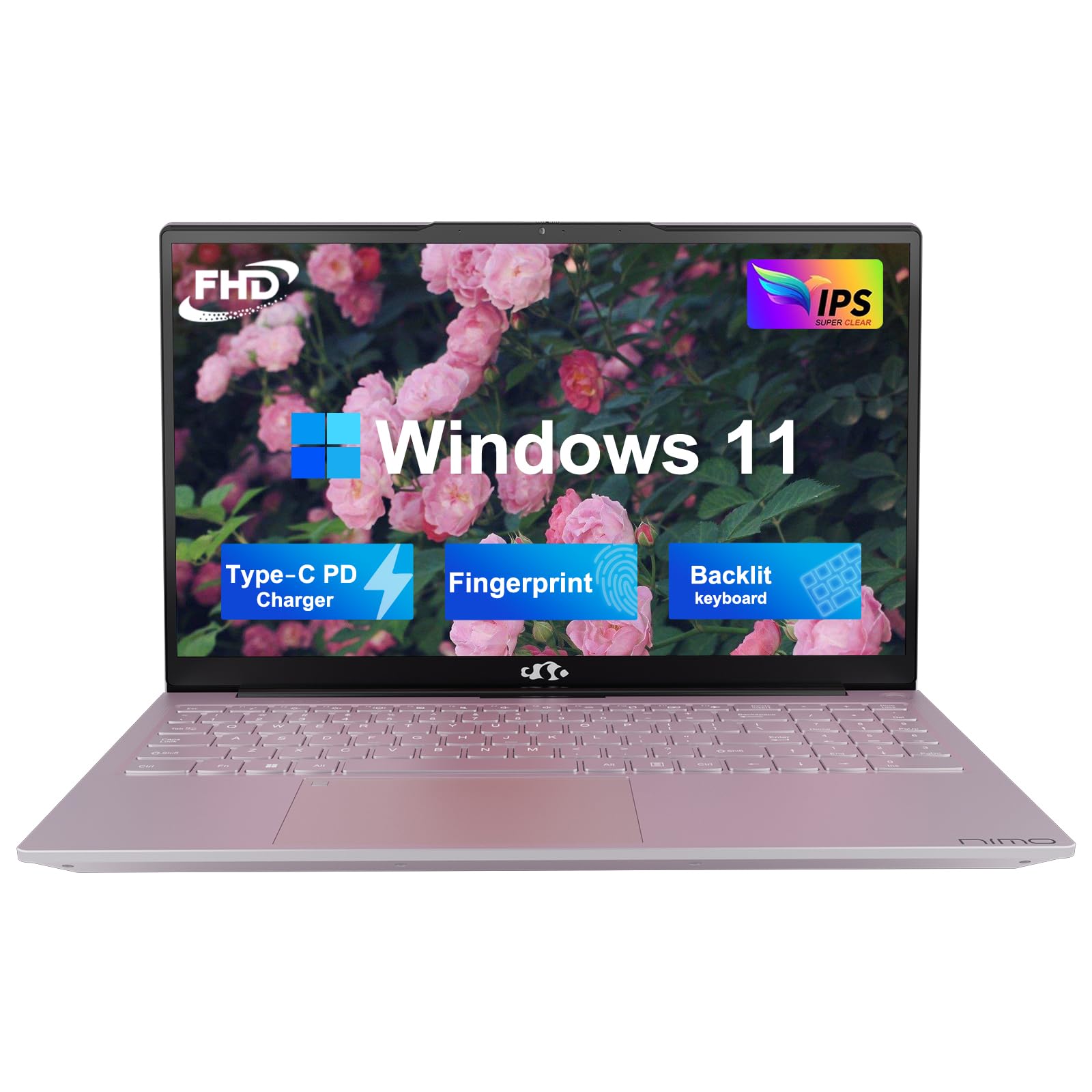 Nimo 15.6 Fhd Student Laptop, Intel Pentium Quad Core N100(Beat To I3 1115G4, Up To 3.4Ghz), 8Gb Ram, 128Gb Ssd, 2 Years Warrant