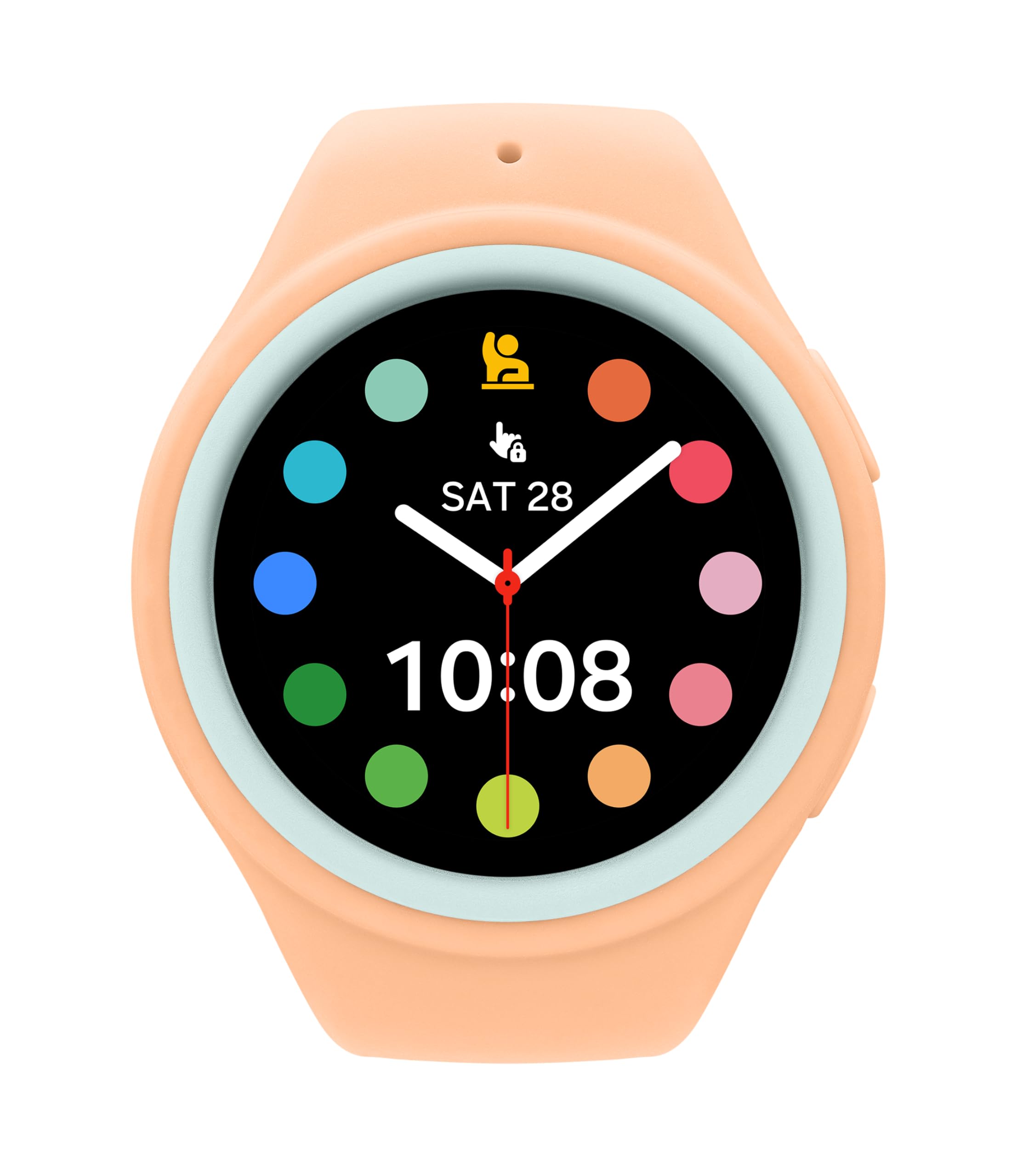 Samsung Galaxy Watch Kids Band For Galaxy Watch 4/5/6/7/Fe, Smartwatch Replacement Strap For Kids, Silicone Small, Gp-Tyl305Ambp
