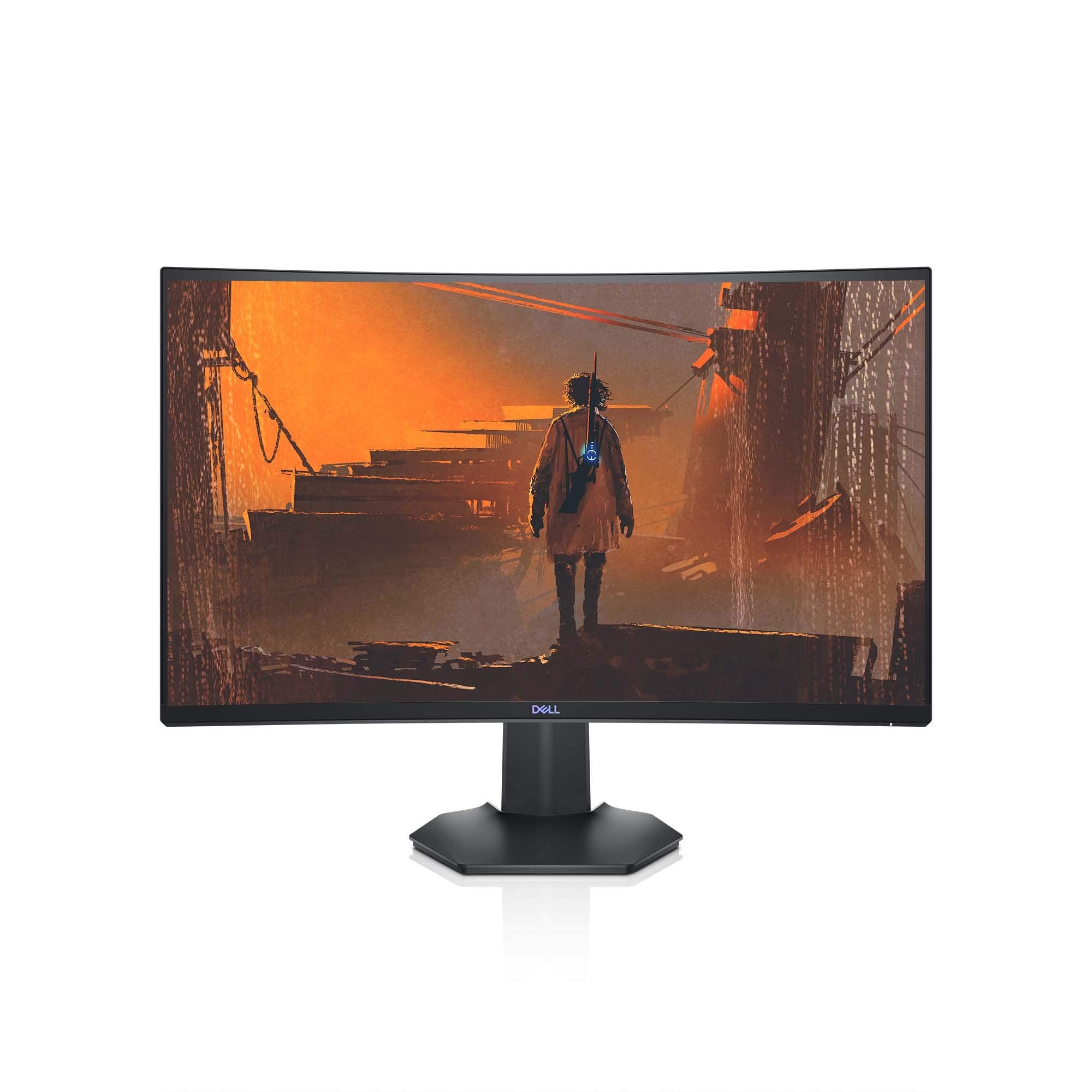 Dell 144Hz Gaming 27 Inch Curved Monitor with FHD (1920 x 1080) Display, Nvidia G Sync and AMD FreeSync HDMI, DisplayPort, VESA Certified, Gray   S2721HGF