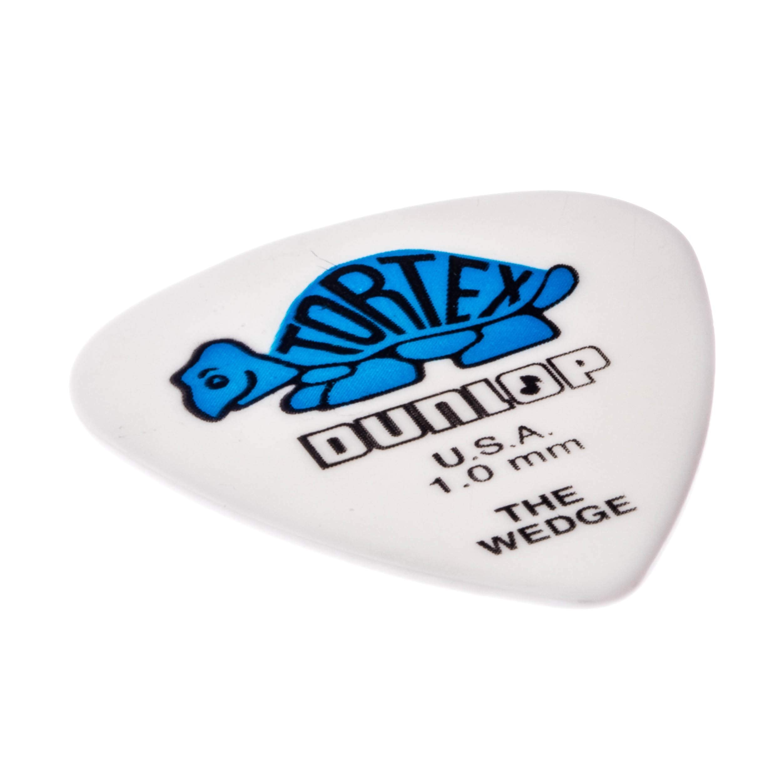 Dunlop 424P10 1.0Mm Tortex Wedge Guitar Picks, 12 Pack