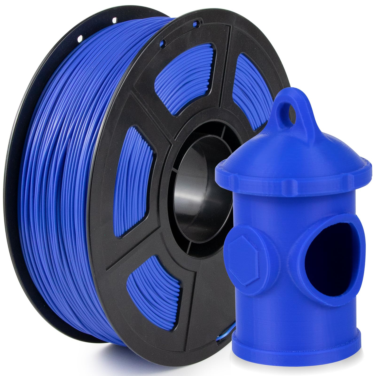 Isanmate Asa Filament 1.75Mm Blue 1Kg, Uv & Weather Resistant 3D Printer Filament Perfect For Outdoor Functional Parts, Dimensio