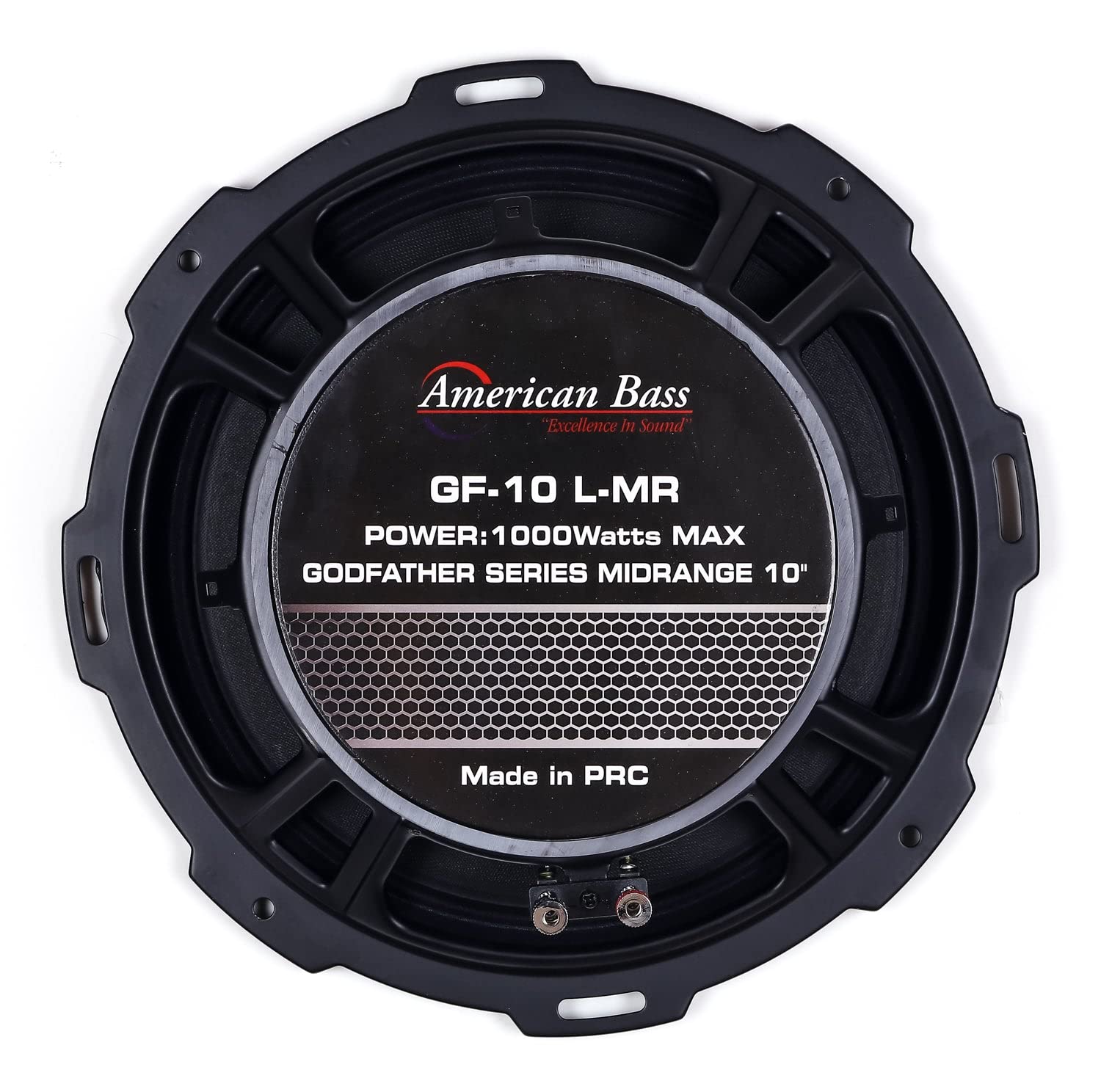 American Bass Gf10Mr Godfather 10 Mid Range 1000 Watts Max 4 Ohm