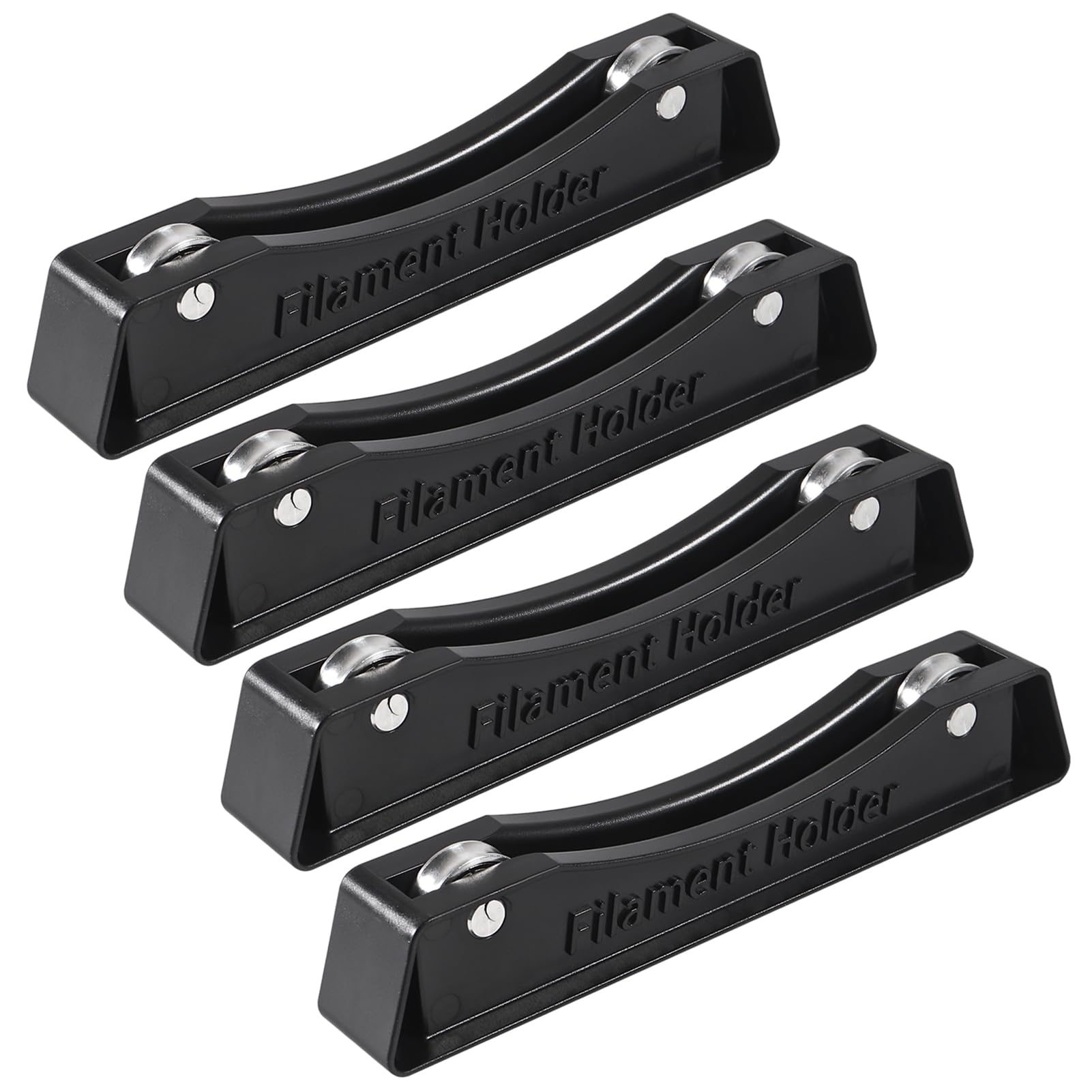 Aobao 4Pcs 3D Printer Filament Spool Holder Stand Metal Bearing Design Compatible With All Filament Types For Pla/Abs/Tpu And Ot