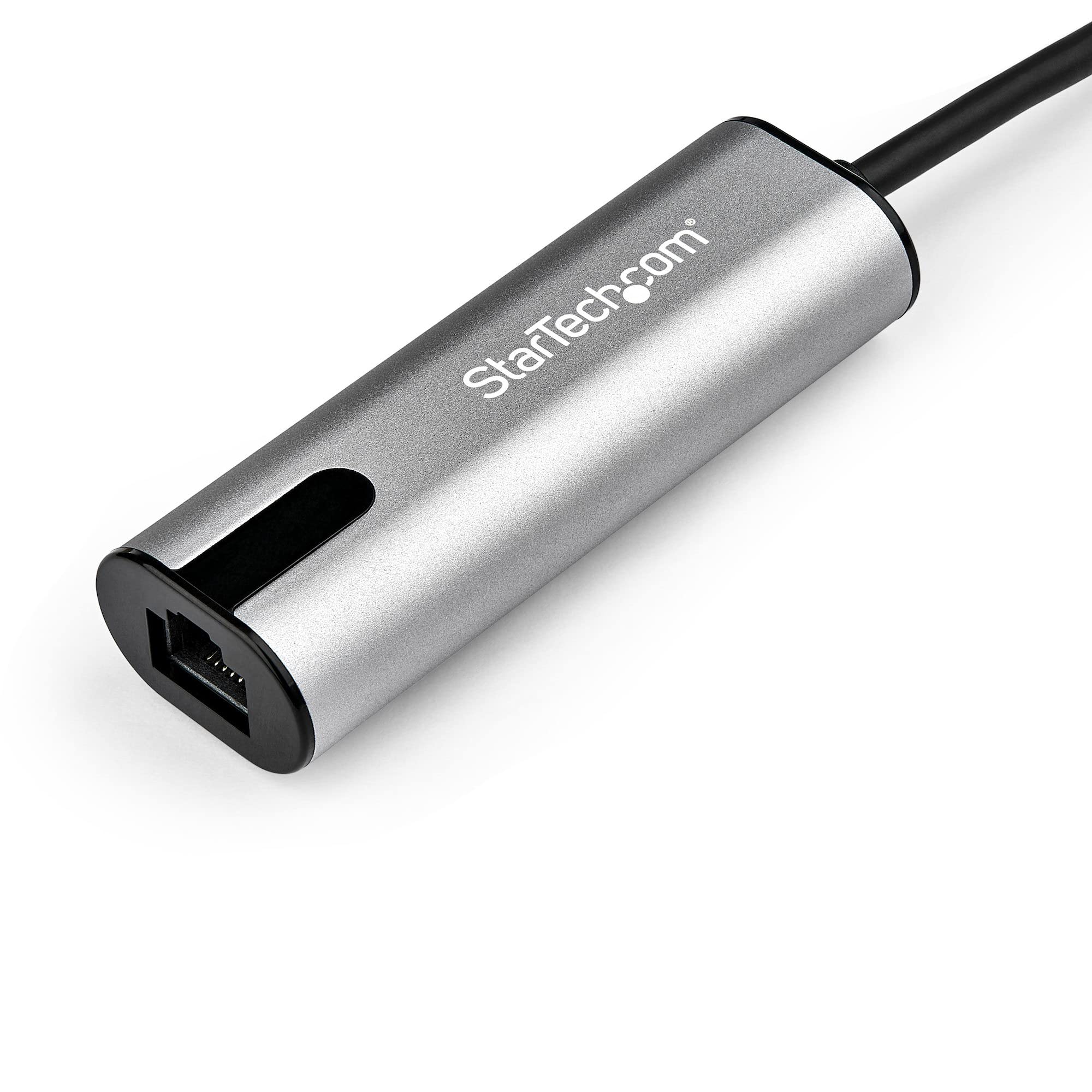 Startech.Com 2.5Gbe Usb C To Ethernet Adapter Nbase-T Nic - Usb 3.0 Type C 2.5/1 Gigabit/100 Mbps Multi Speed Network/Usb 3.1 La