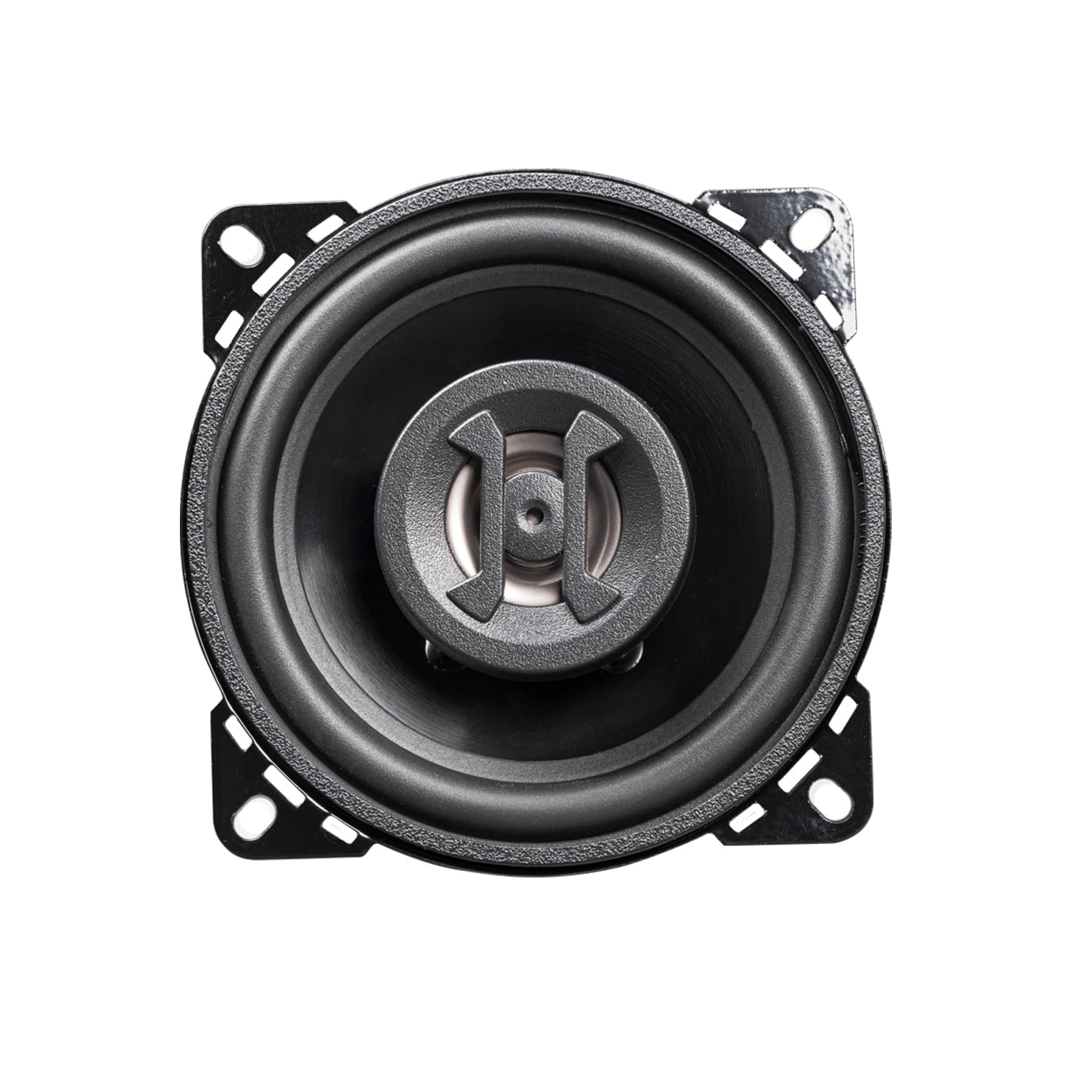 Hifonics Zs4Cx Zeus Coaxial Car Speakers (Black, Pair)   4 Inch Coaxial Speakers, 175 Watt, 2 Way Car Audio, Passive Crossover,