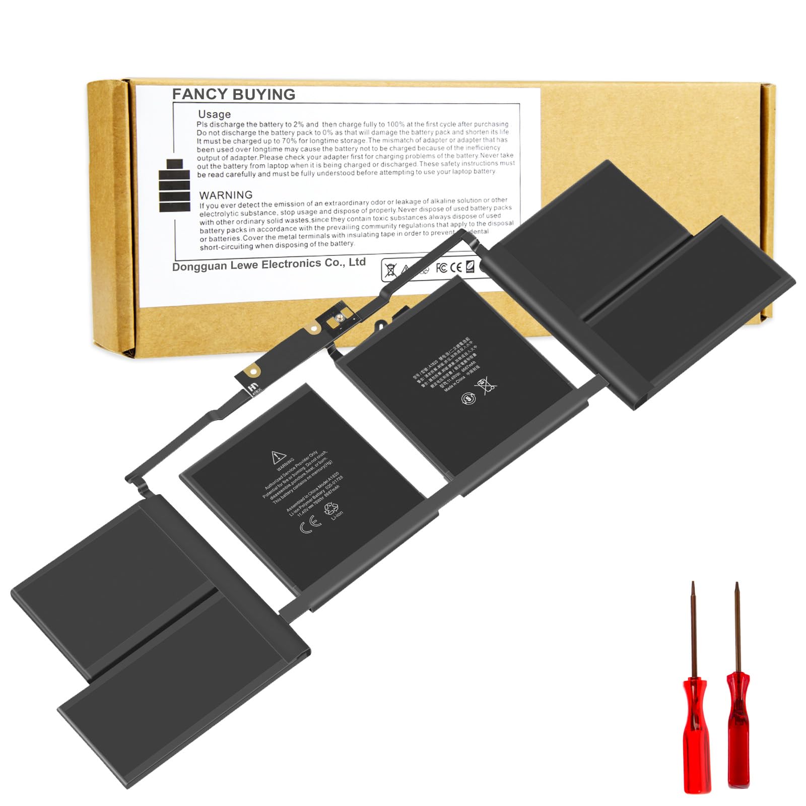 Fancy Buying A1707 Battery A1820 For Macbook Pro 15'' (Late 2016, Mid 2017) Touch Bar Emc 3072 Emc 3162 Mlh32 Mlh42 Mlw72 Mlw82