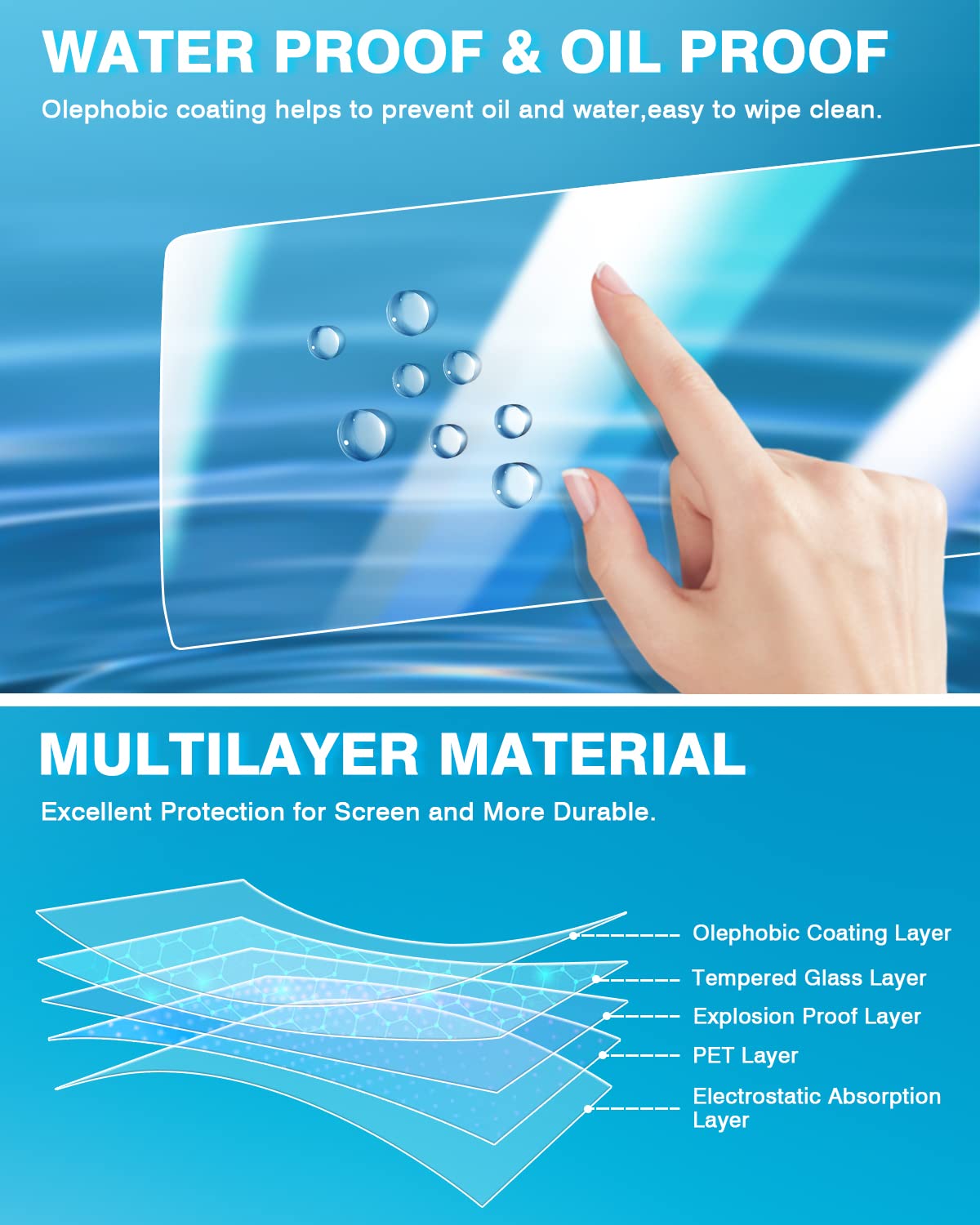 Karltys 2 Pack Screen Protector For 2023 2024 2025 Mazda Cx 50 10.25 Inch Display, Touchscreen Tempered Glass For Mazda Cx50 Accessories Car Radio Screen Cover Anti Glare Anti Fingerprint