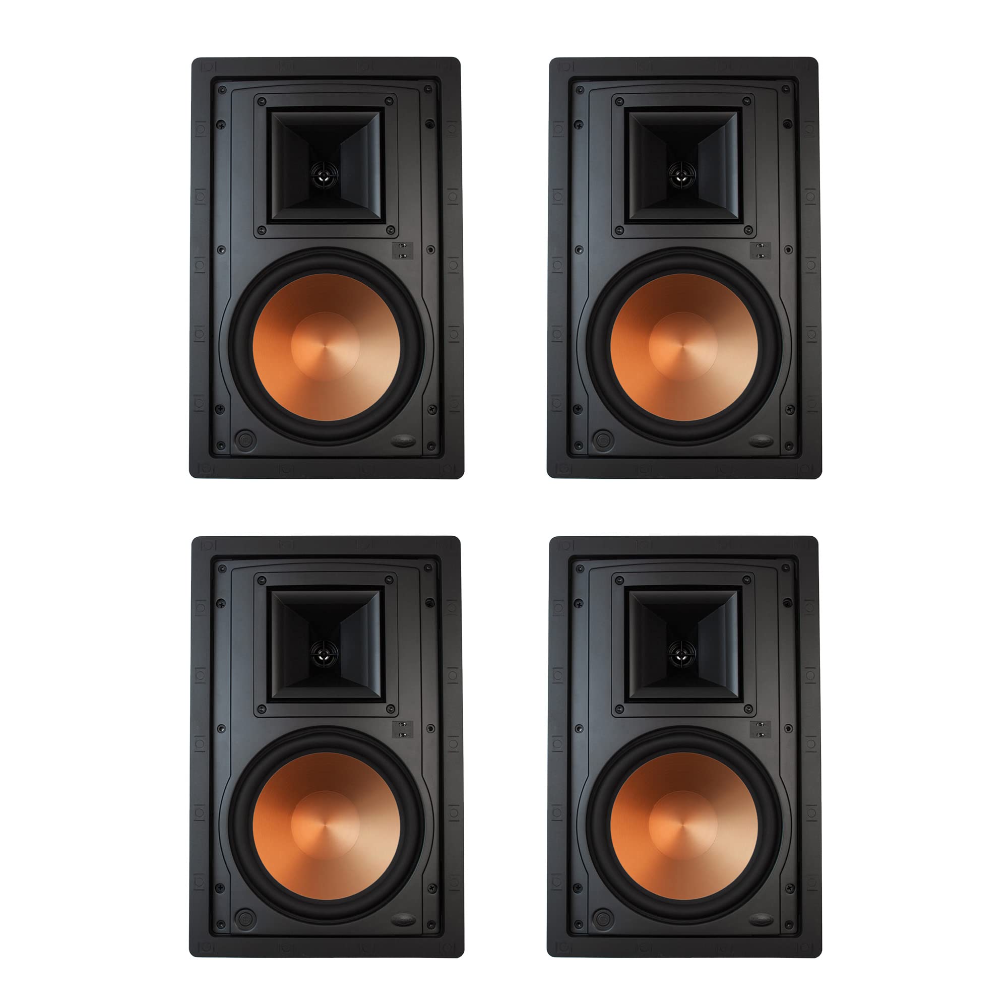 Klipsch R 5800 W Ii In Wall Speakers   White (4 Speakers)