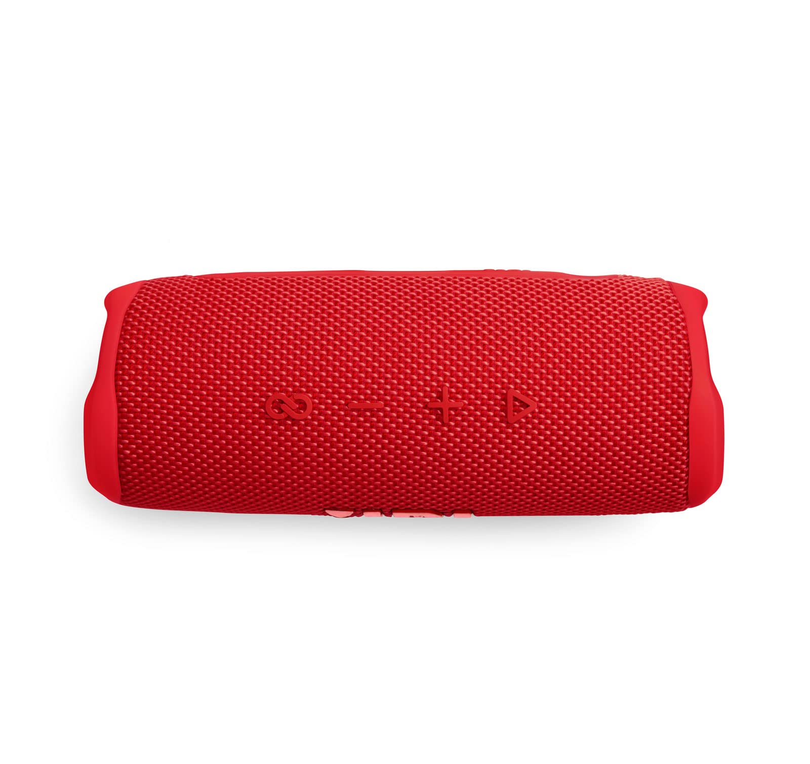 Jbl Flip 6 Waterproof Portable Wireless Bluetooth Speaker Bundle With Divvi! Premium Hardshell Case - Red