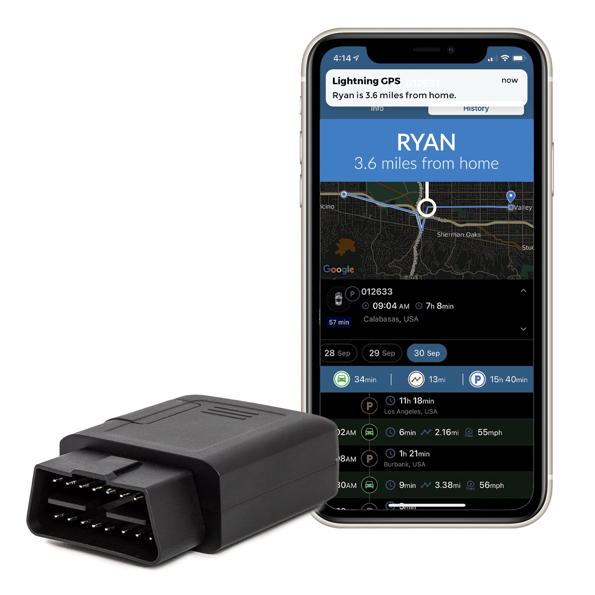 Lightning Gps Obd Ii Real Time Gps Tracker For Vehicles. Car Gps Tracker Device. Gps Tracker Automotive Tracking Device For Cars. Hidden Gps Tracking Device. Car Tracker Device. Subscription Required.