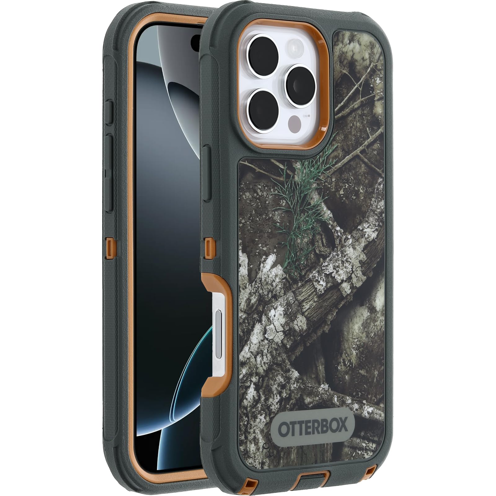 Otterbox Iphone 16 Pro Max Defender Series Case   Realtree Apx