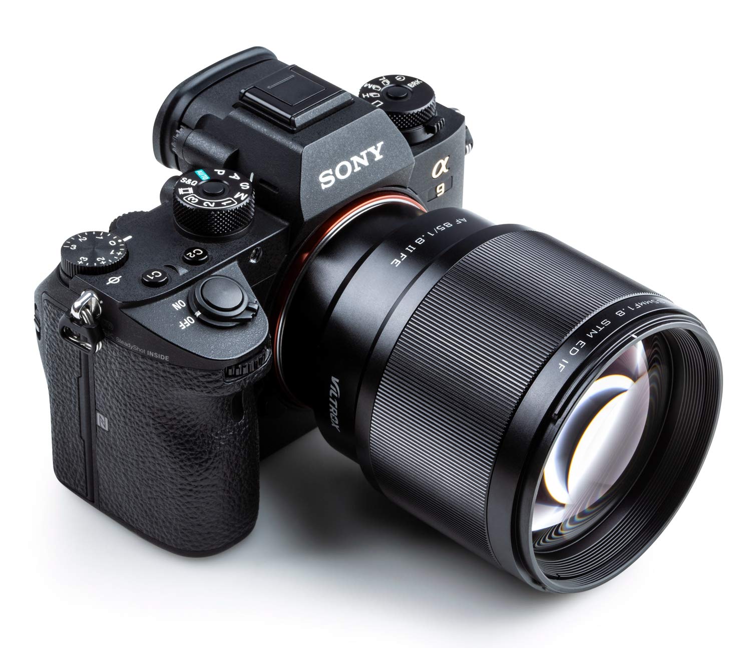 Auto Focus Prime Lens Viltrox 85Mm F1.8 Mark Ii Stm Full Frame Portrait Lens For Sony E Mount Camera A7Iii A7Riii A7Sii A7Ii A9 A7 A6500 A6400 A6300 Black