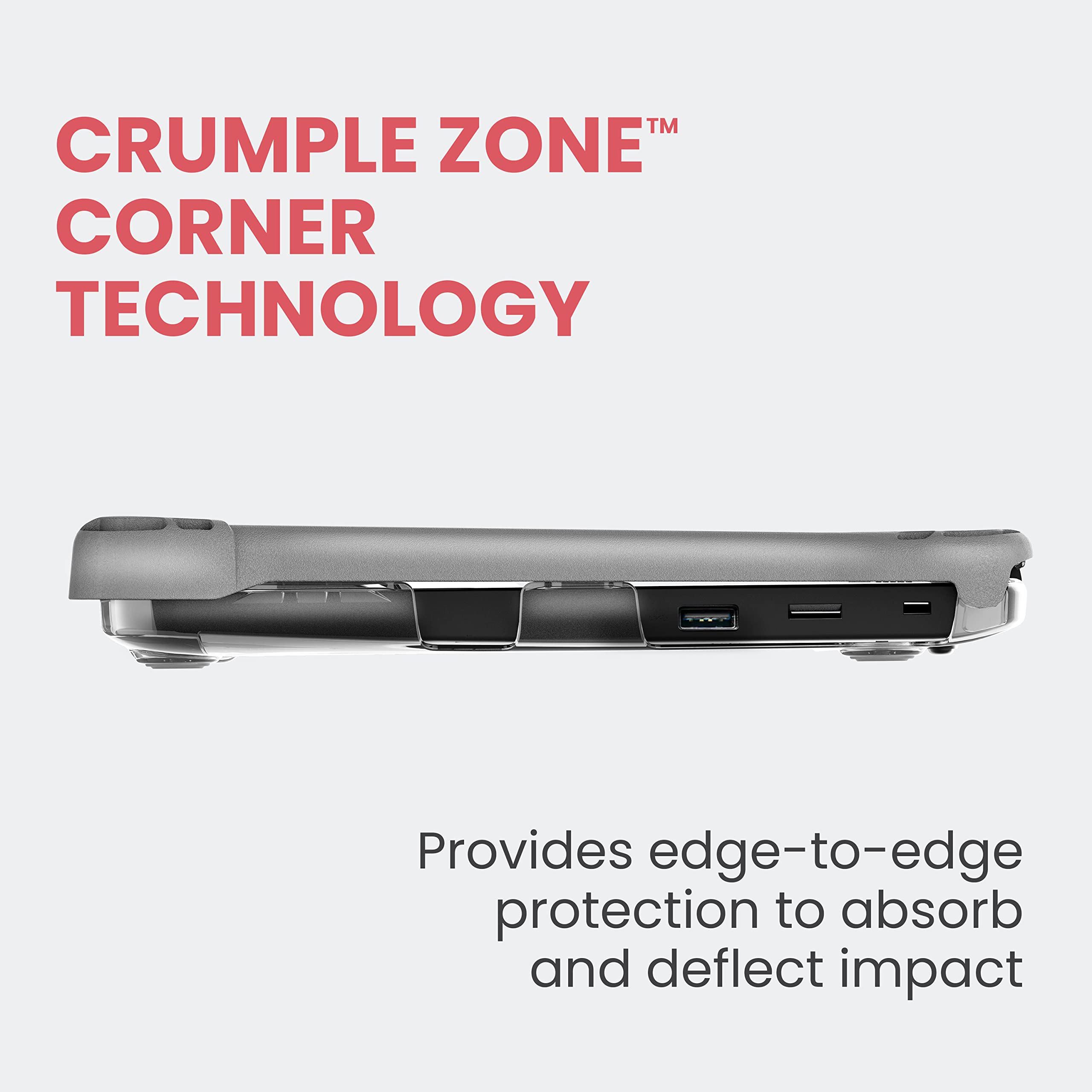 Brenthaven Exo Hard Shell Laptop Case Fits Dell 3110/3100 Chromebook (Clamshell)   Durable, Secure, Drop Tested And Reliable Dev