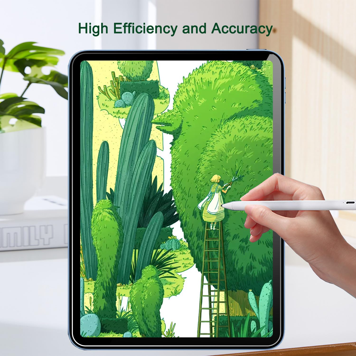 Ailun Paper Textured Screen Protector For Ipad Air 11 Inch 6 Generation [2024 6Th Gen] 2 Pack Draw And Sketch Like On Paper Text
