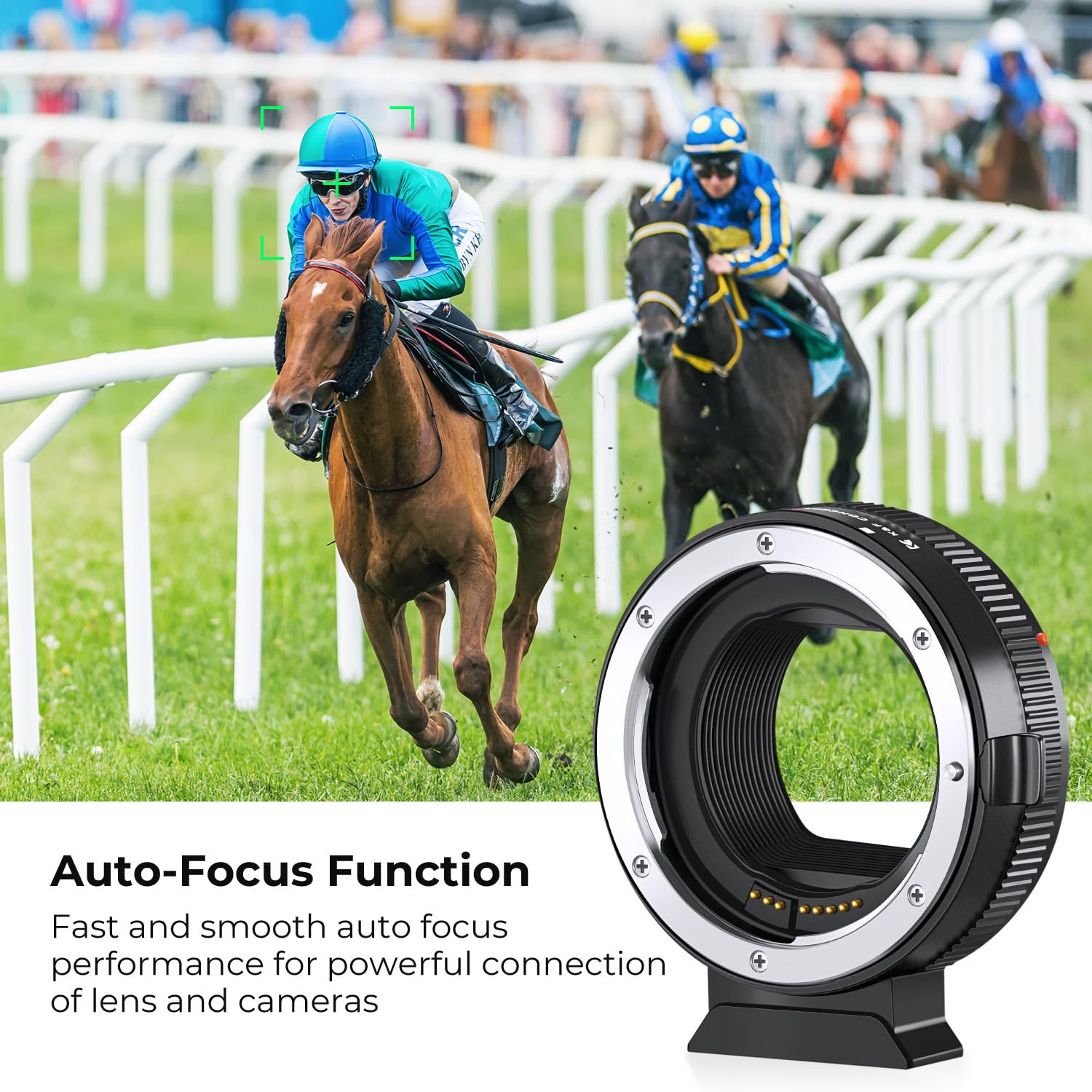 K&F Concept Ef To Eos R Adapter, Auto Focus Lens Mount Adapter For Canon Ef Ef S Lens And Canon Eos R Mount Cameras