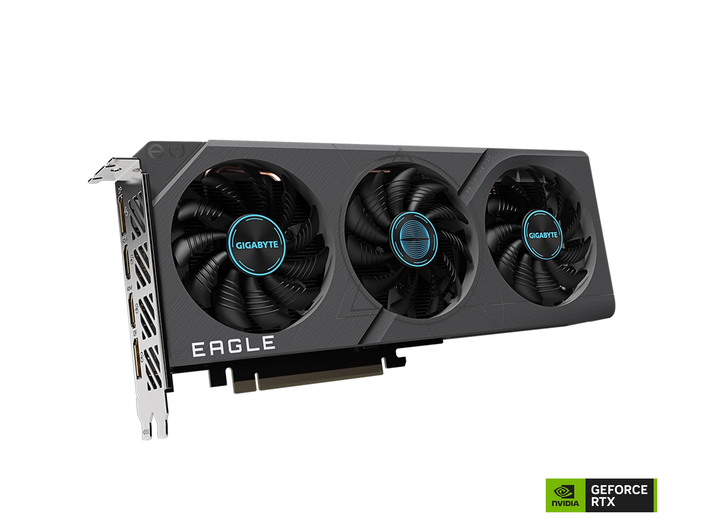 Gigabyte Geforce Rtx 4060 Eagle Oc 8G Graphics Card, 3X Windforce Fans, 8Gb 128-Bit Gddr6, Gv-N4060Eagle Oc-8Gd Video Card