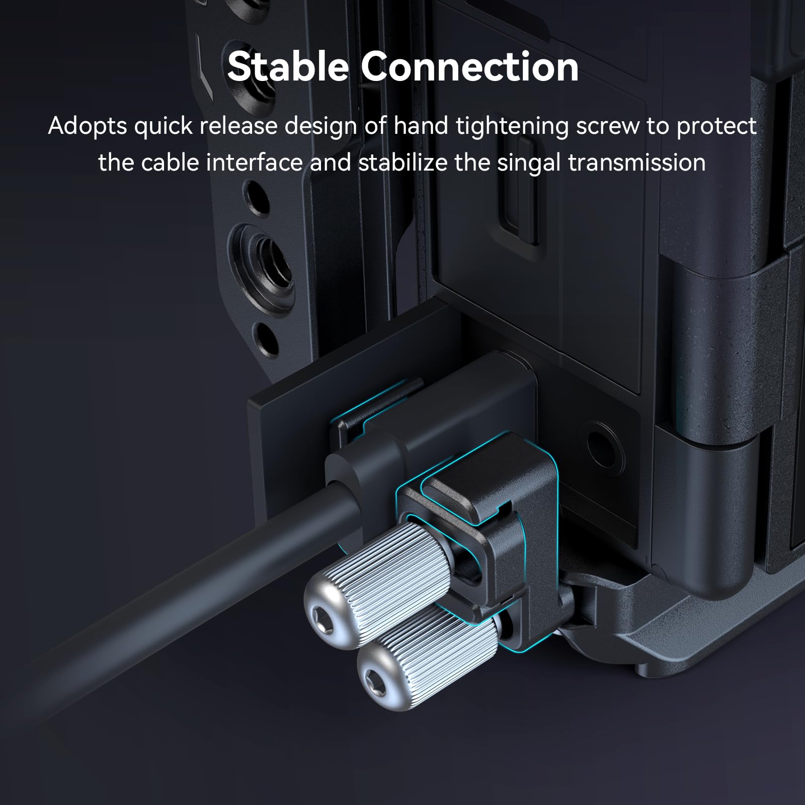 Smallrig Cage Kit For Sony A7C Ii / A7Cr With A Cable Clamp For Hdmi, Full Access Vlog Making Camera Video Cage For Sony Alpha 7