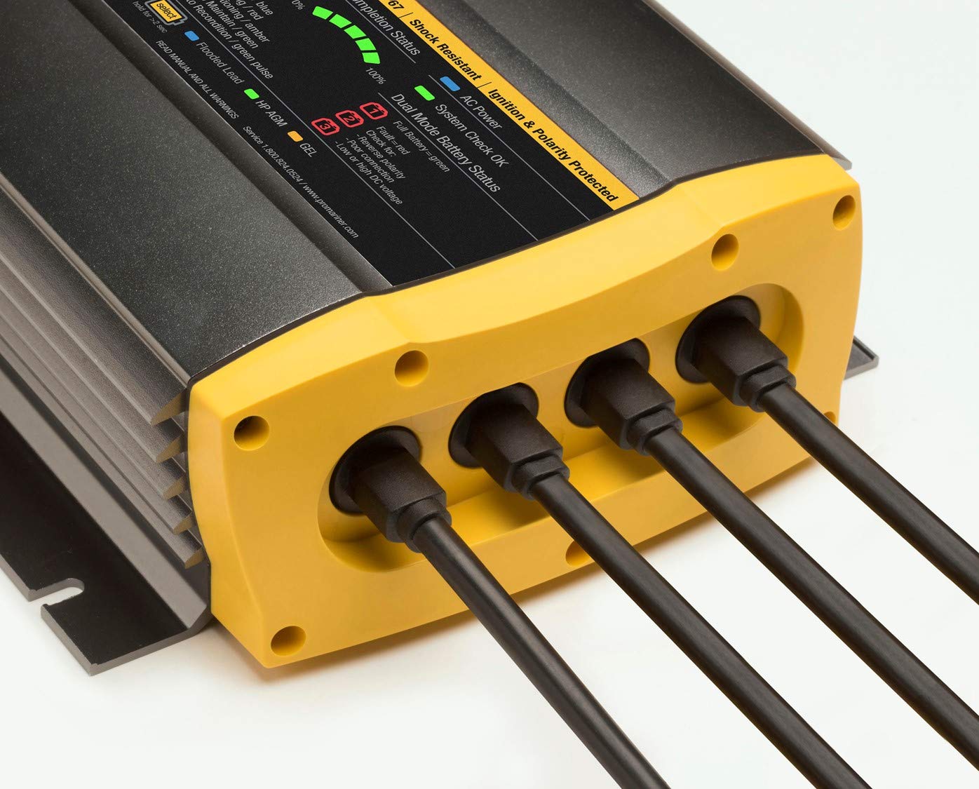 Promariner 44020 Prosport Hd Waterproof Marine Battery Charger, 20 Amp, 2 Bank,WBAUVB0821X14TM