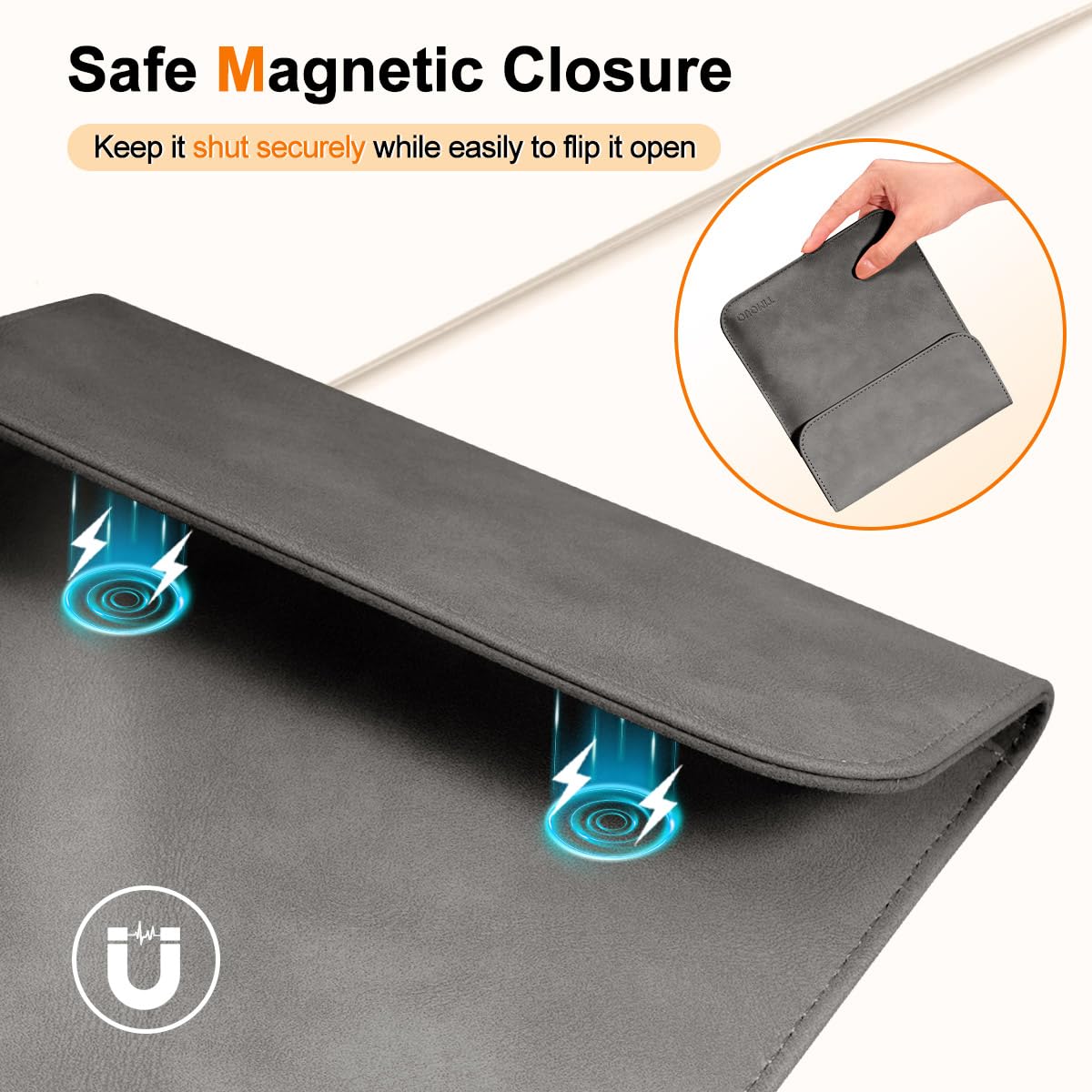 Timovo 7 Inch Sleeve For Kindle Oasis, Protective Insert Sleeve Case Cover Bag For Kindle Oasis 10Th Generation 2019 / 9Th Gener