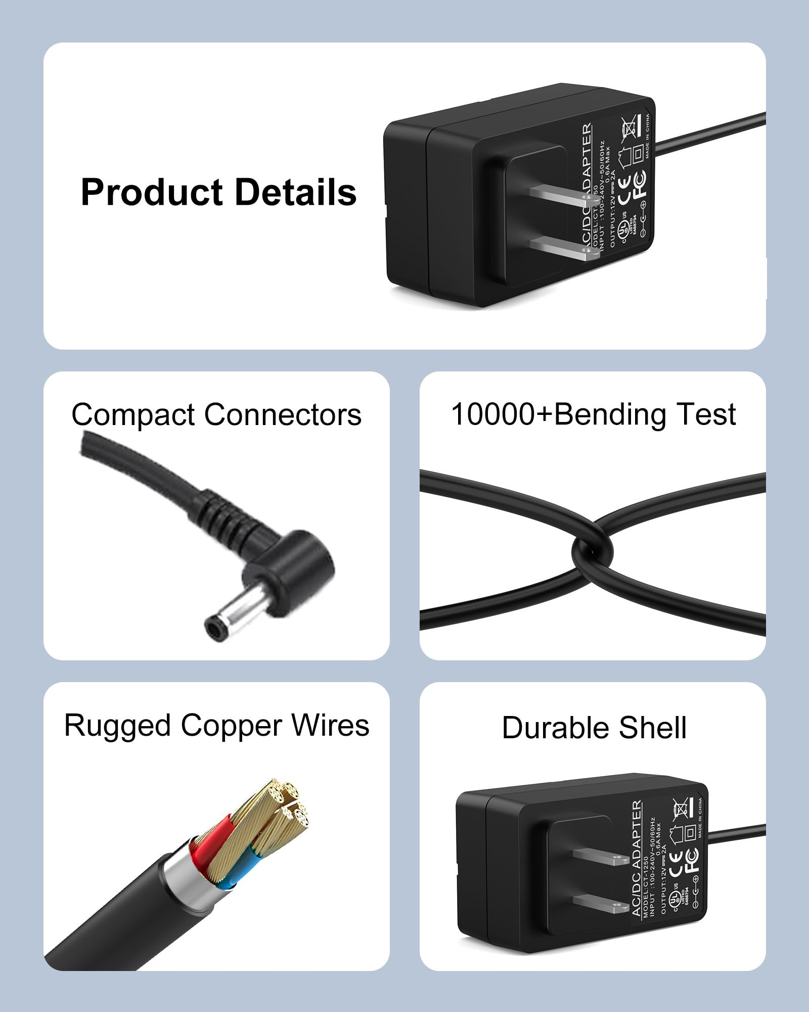 12V2A Replacement For Gateway Laptop Charger Compatible With Gwtc116 2 Gwtn156 11 Gwtn116 1 Gwnc21524 Gwtc116 1 Gwtn116 3 Gwtn141 1 Gwtn141 5 Evoo Ev C 116 5 Ev C 116 6 N11Sp3 Laptop Power Supply