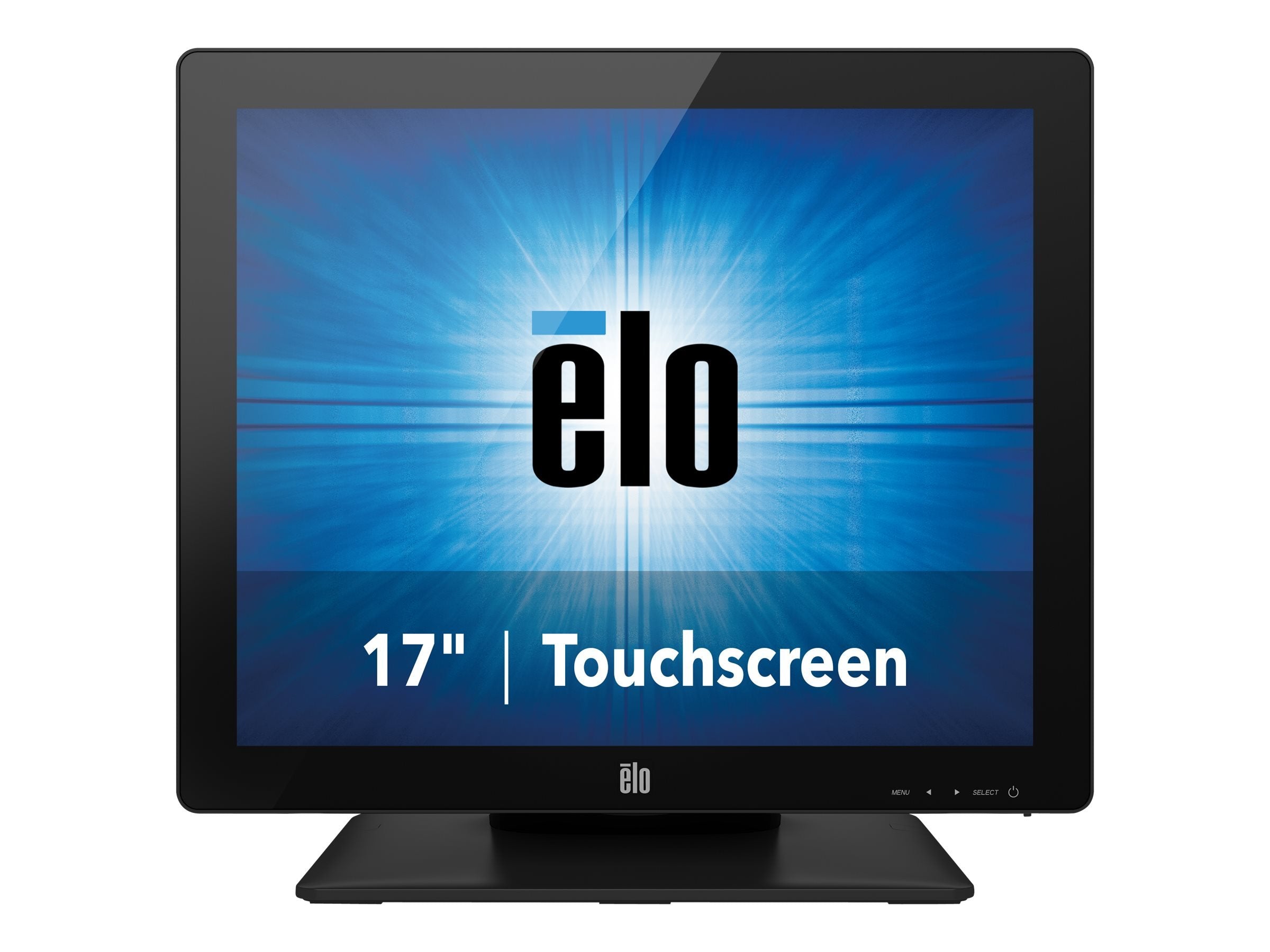 Elo E017030 Desktop Touchmonitors 1717L Itouch Zero Bezel 17'' Led Backlit Lcd Monitor, Black