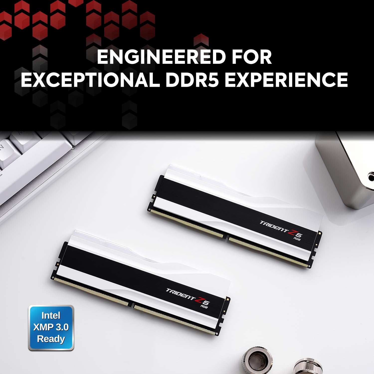 G.Skill Trident Z5 Rgb Series (Intel Xmp 3.0) Ddr5 Ram 96Gb (2X48Gb) 6400Mt/S Cl32 39 39 102 1.35V Desktop Computer Memory Udimm