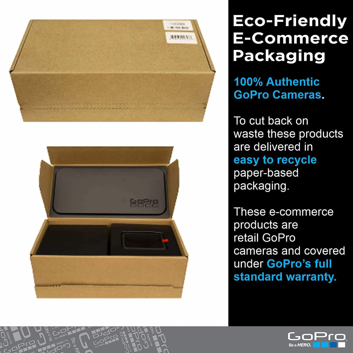 GoPro HERO9 Black - E-Commerce Packaging - Waterproof Action Camera ...