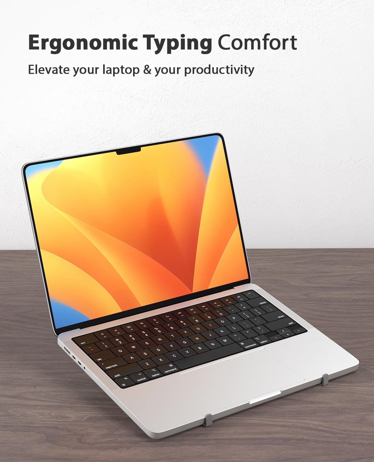 Steklo Laptop Riser   Premium Cooling Stand, Portable Laptop Stand For 12 17.3'' Compatible With All Laptops Macbook Pro Air, Id