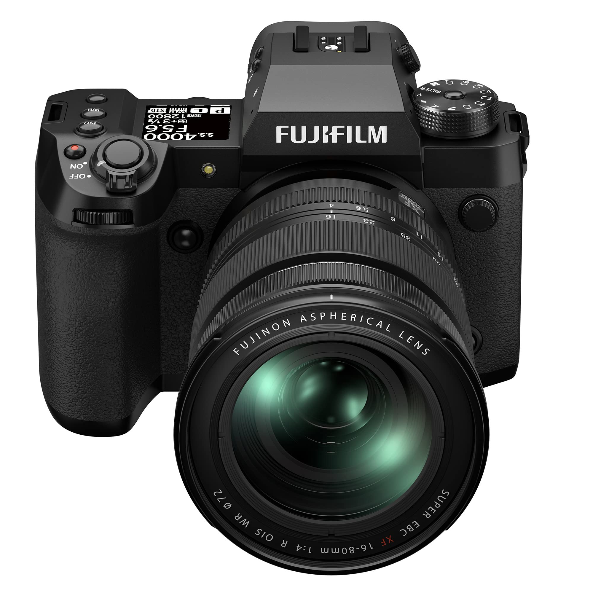 Fujifilm X-H2 Mirrorless Digital Camera Xf16-80Mm Lens Kit - Black